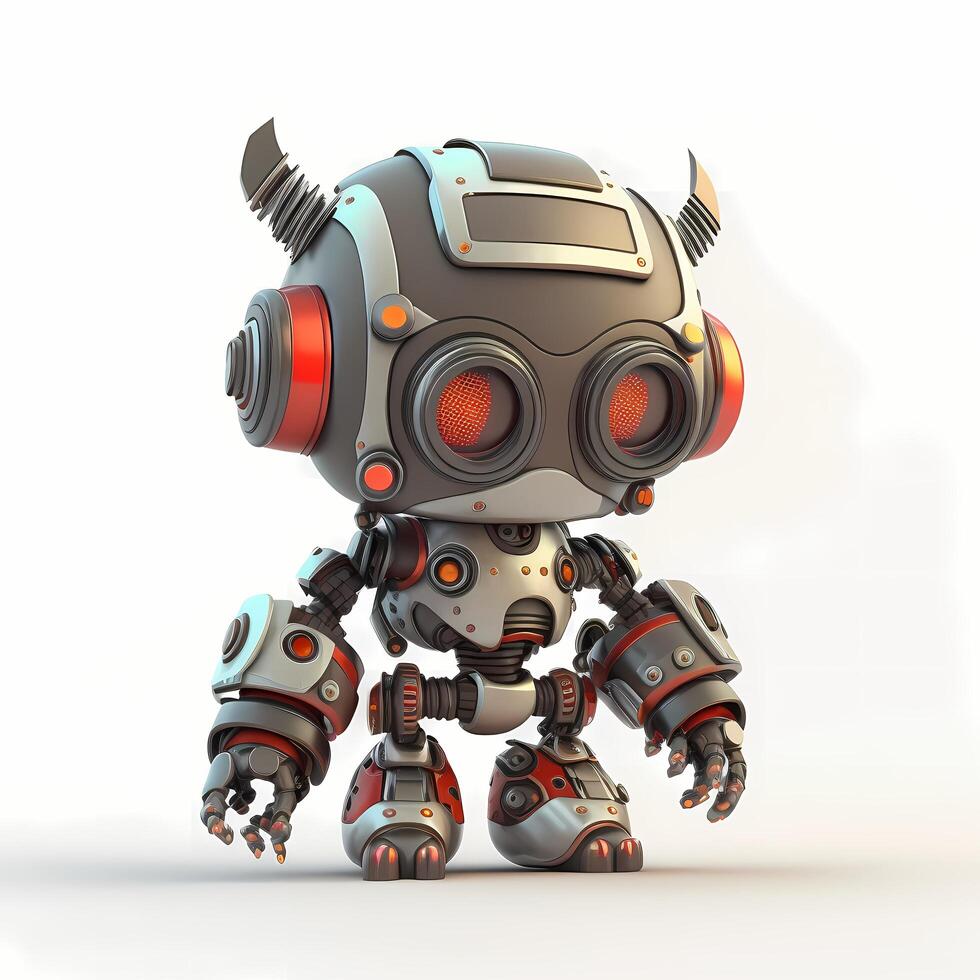 smart robot aesthetic photo