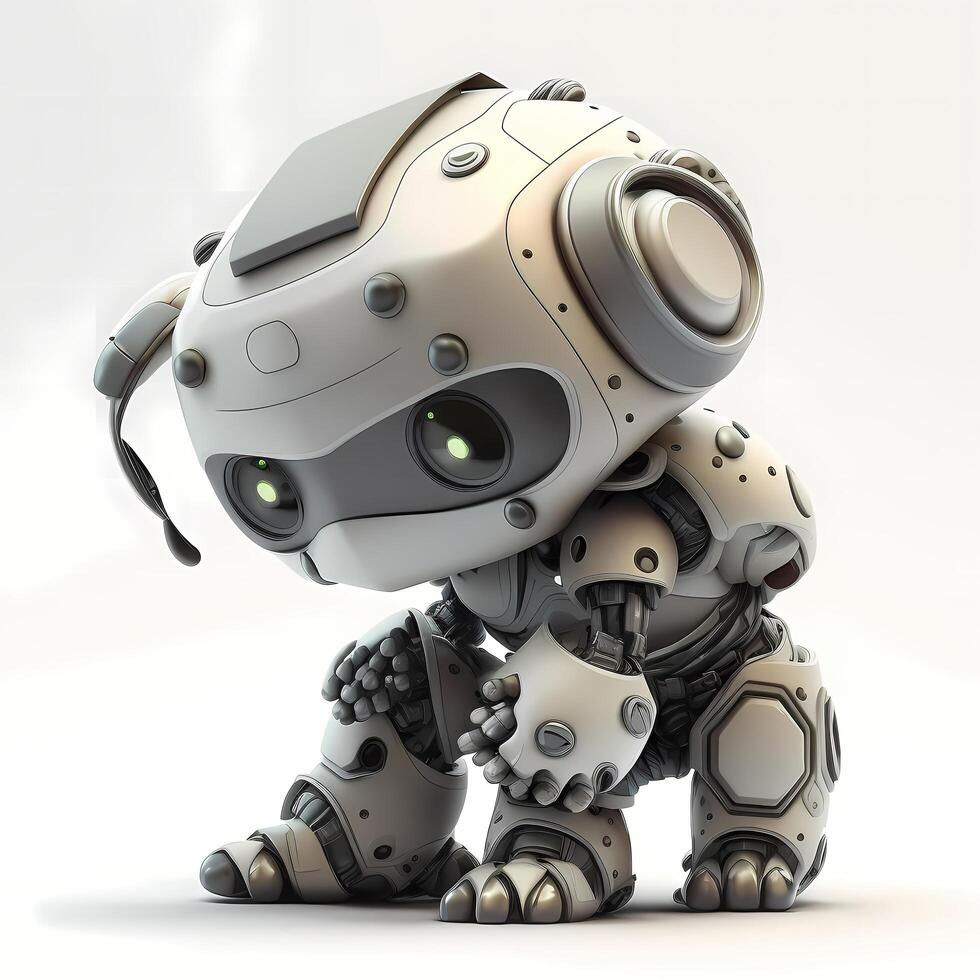 smart robot aesthetic photo