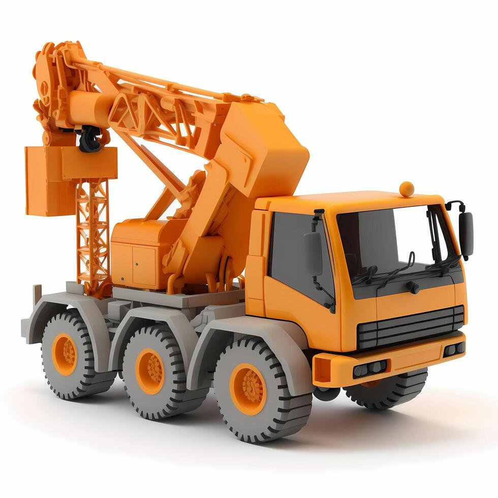 toy crane truck design photo