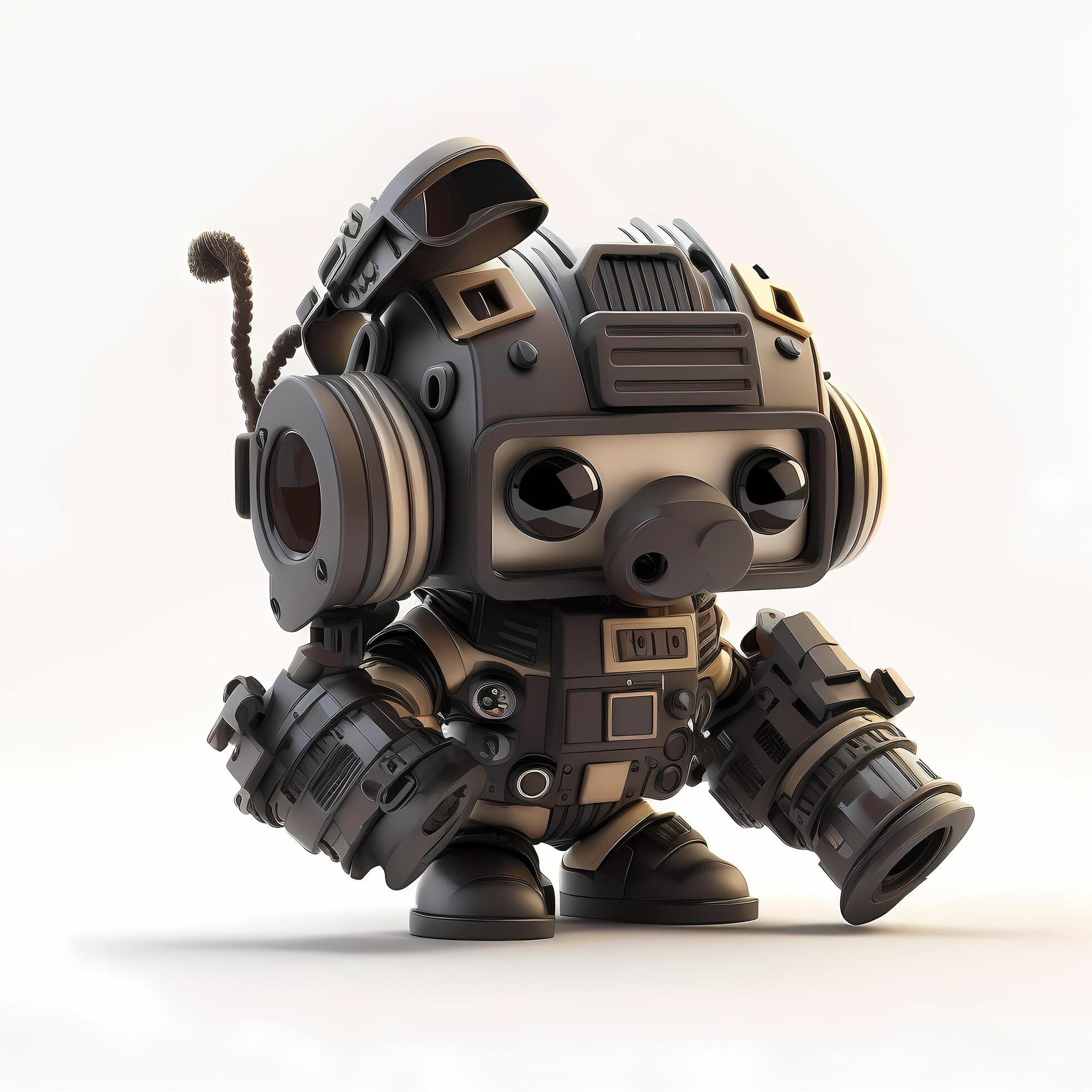 security police robot ai generated 24602037 Stock Photo at Vecteezy