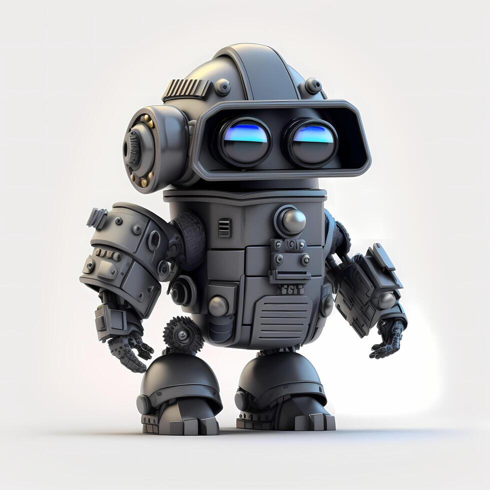 security police robot ai generated 24602219 Stock Photo at Vecteezy