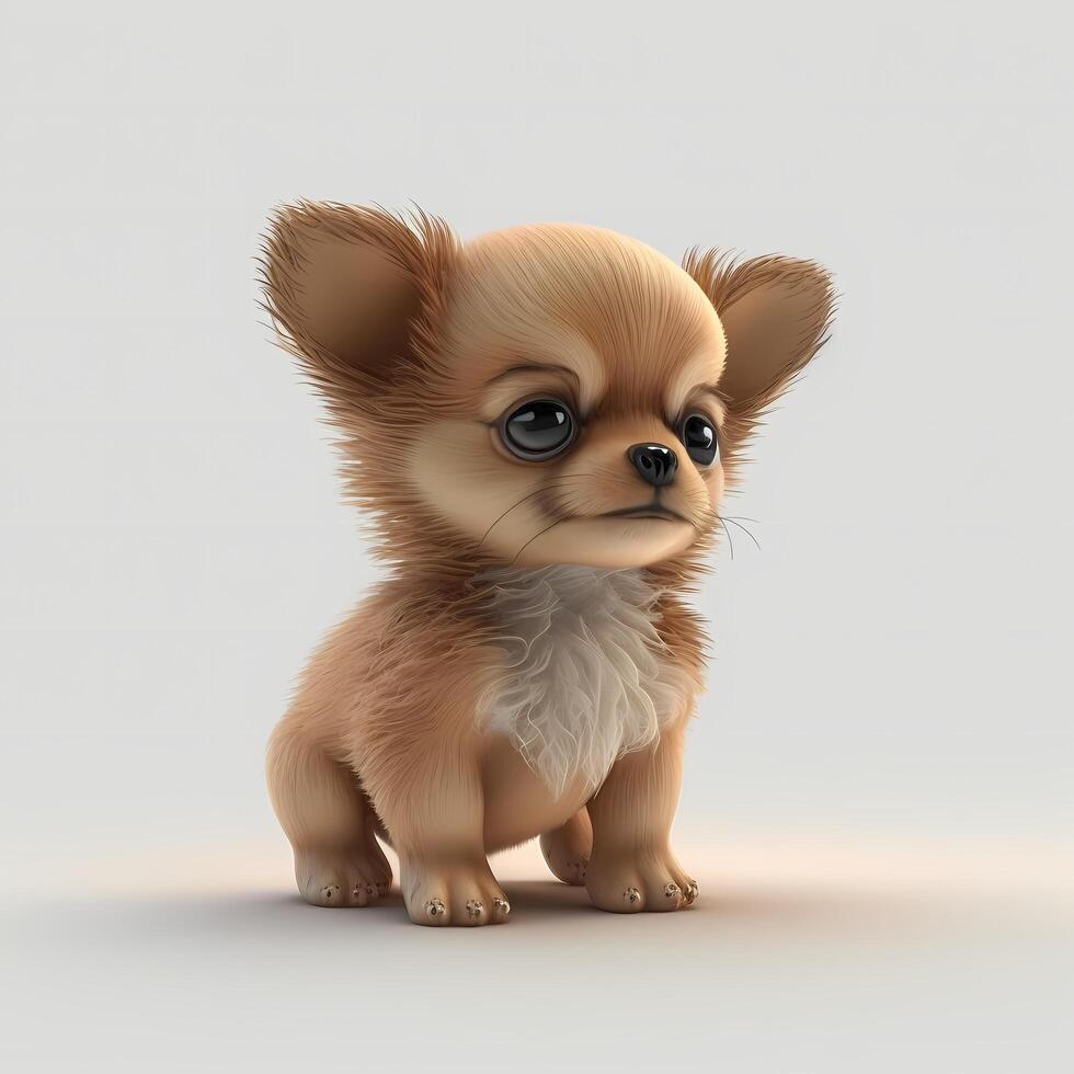 tiny dog happy design photo