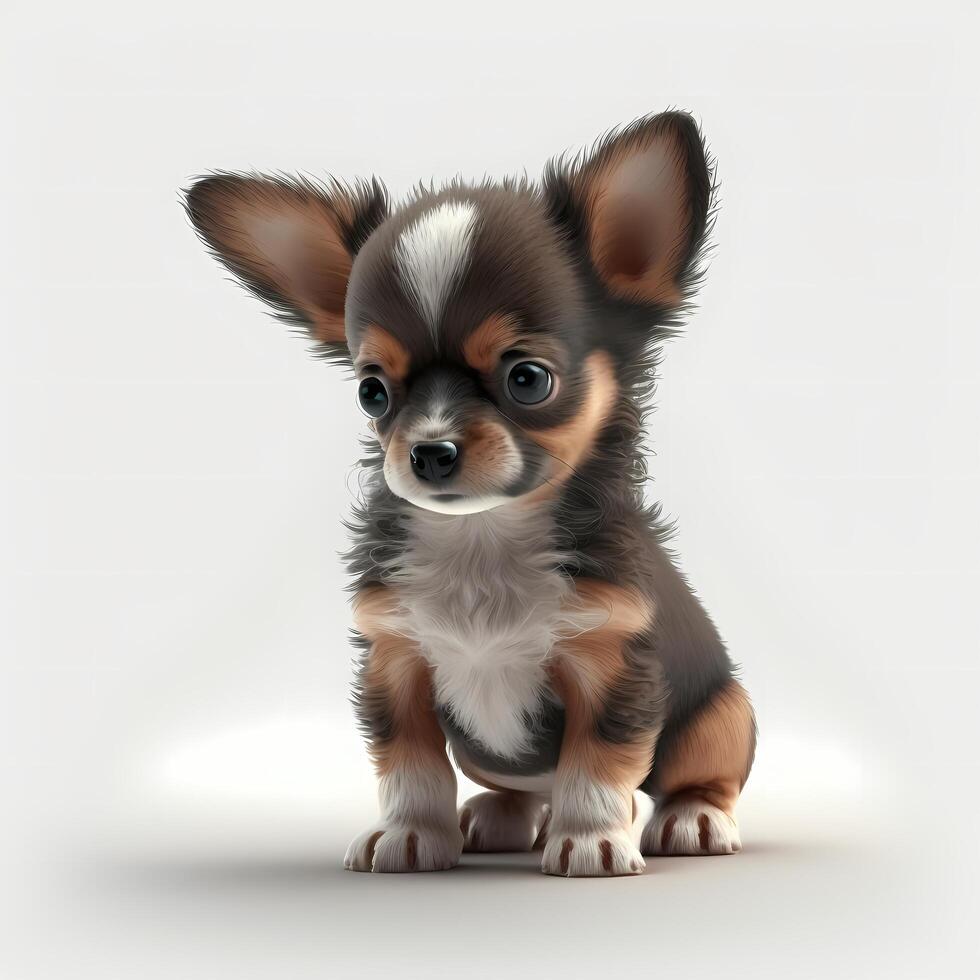 tiny dog happy design photo