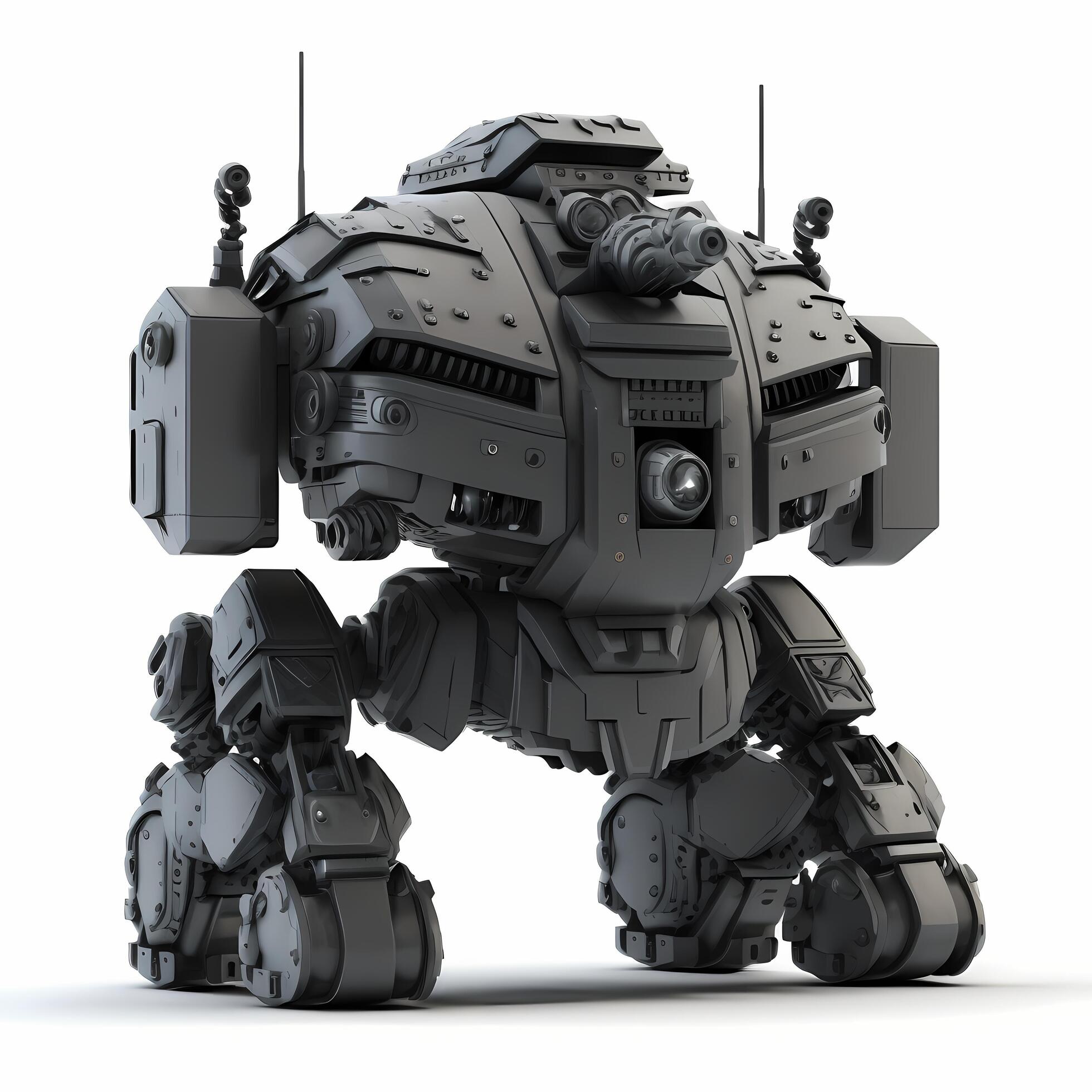 security police robot ai generated 24602272 Stock Photo at Vecteezy