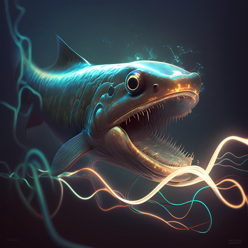 electric eel illustration photo