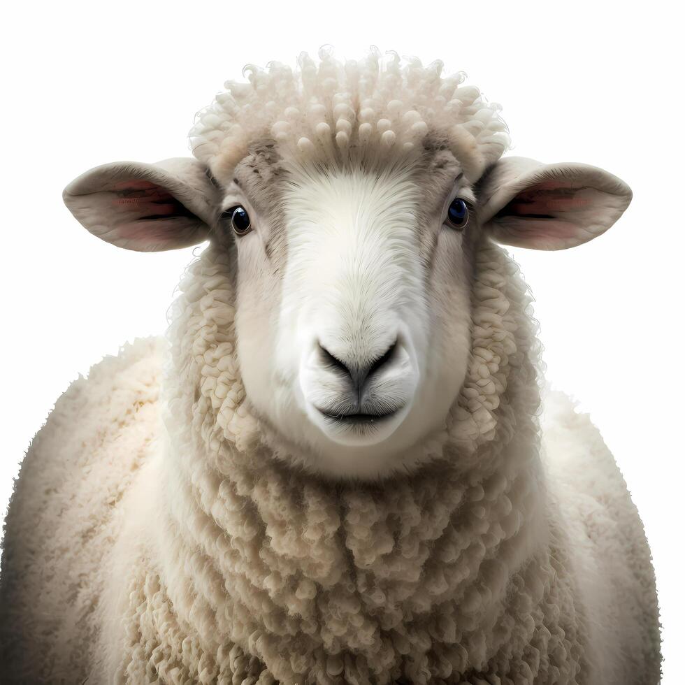 sheeep realistic illustration photo