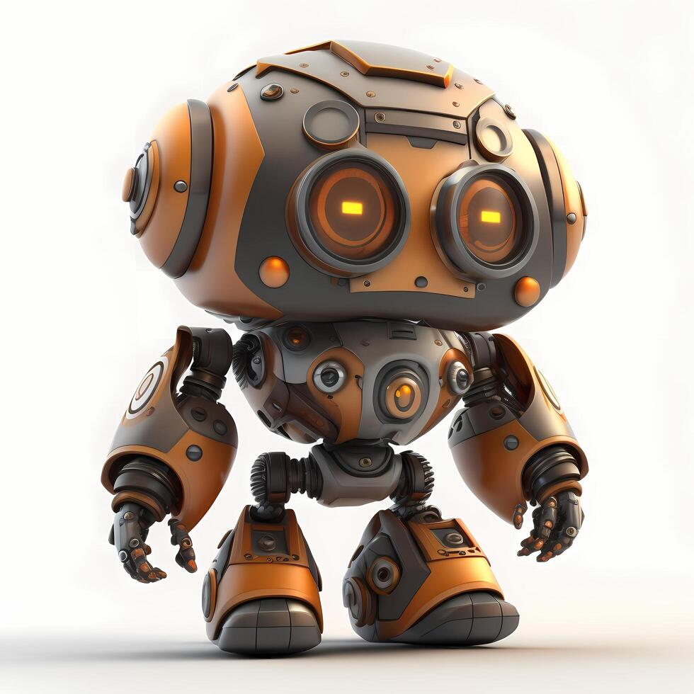 smart robot aesthetic photo