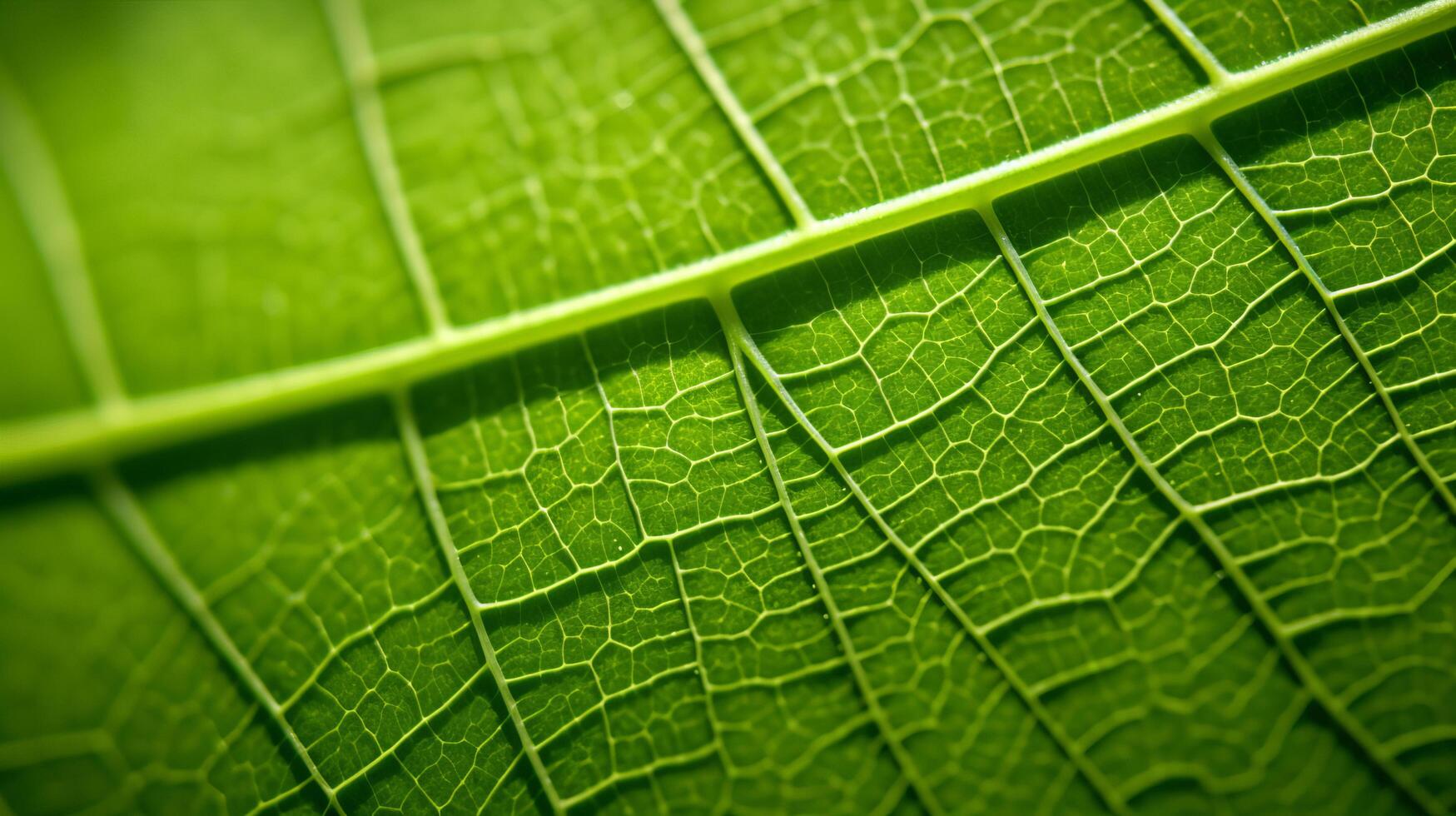 Green leaf macro background. Illustration photo