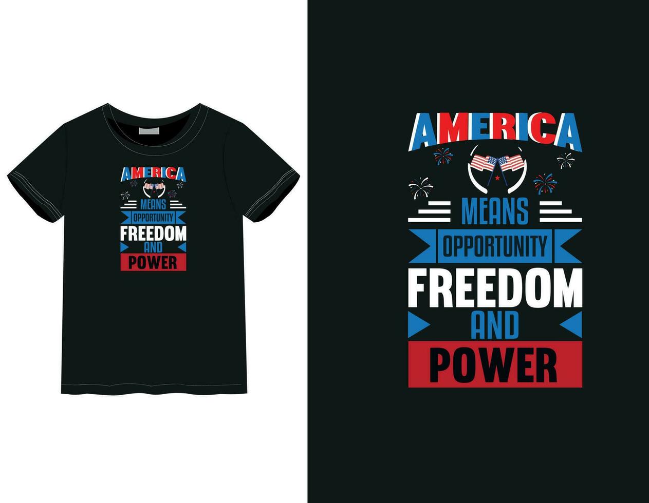 4th July t -shirt design vector