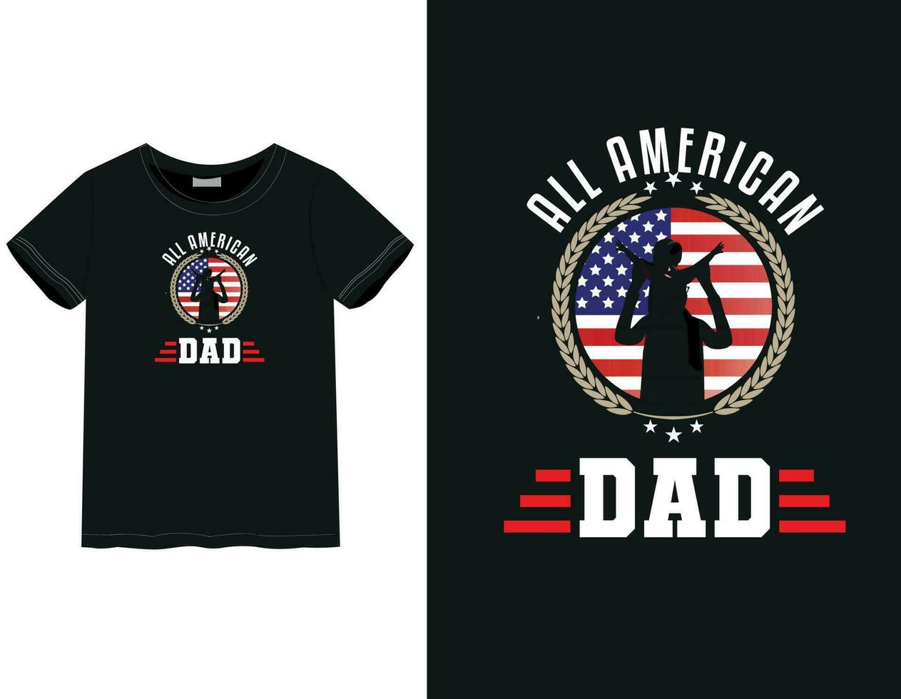 4th July t -shirt design vector