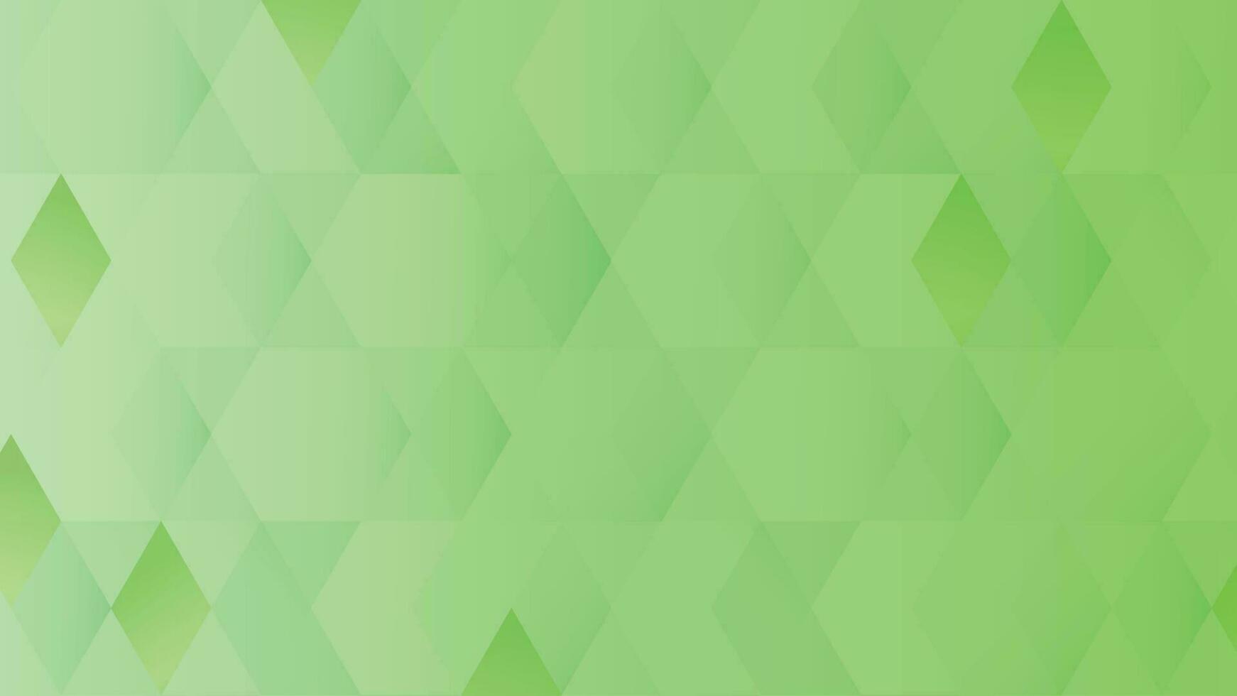 Green Geometric Pattern Background Vector File