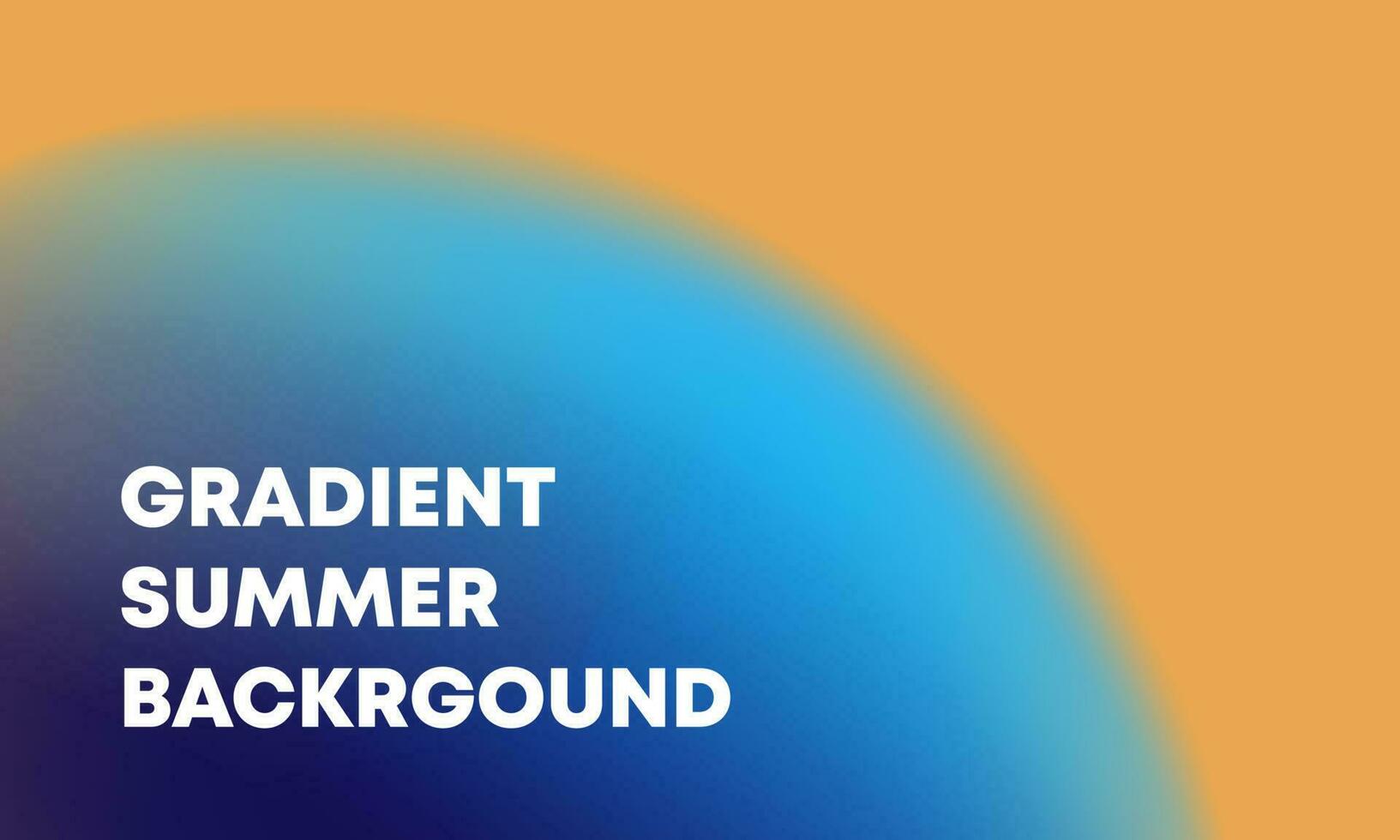 radial gradient beach summer background. Vector illustration