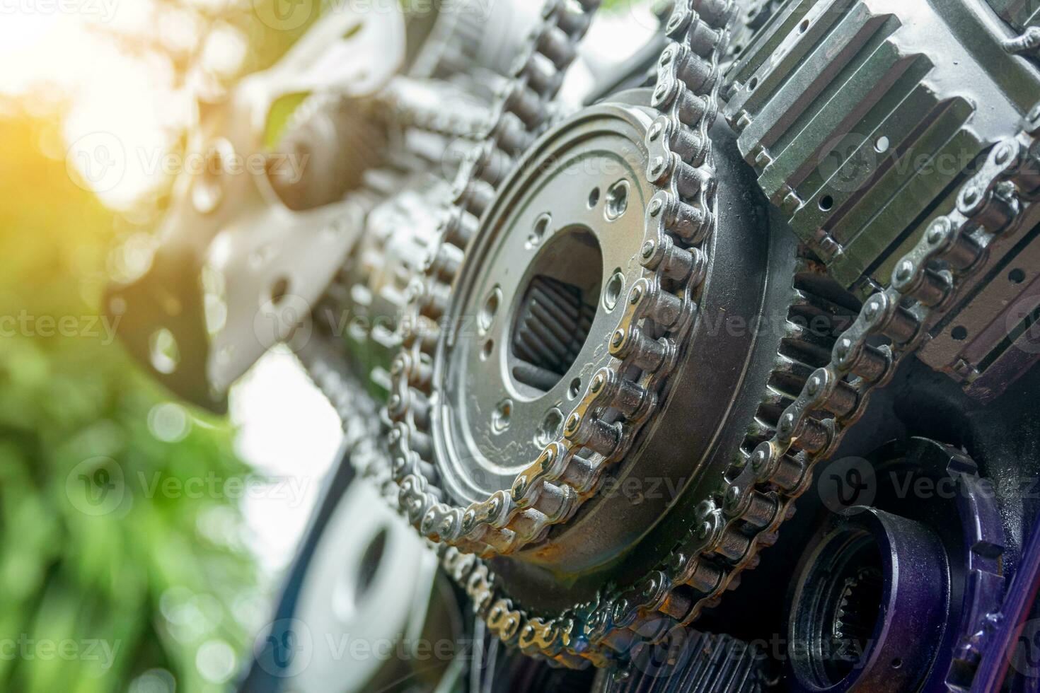 gears engineering and industry or concepts such mechanical transmissions photo