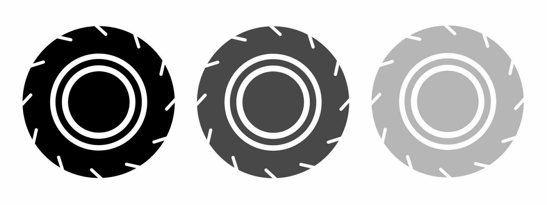 Blade icon vector collection. Vector illustration.