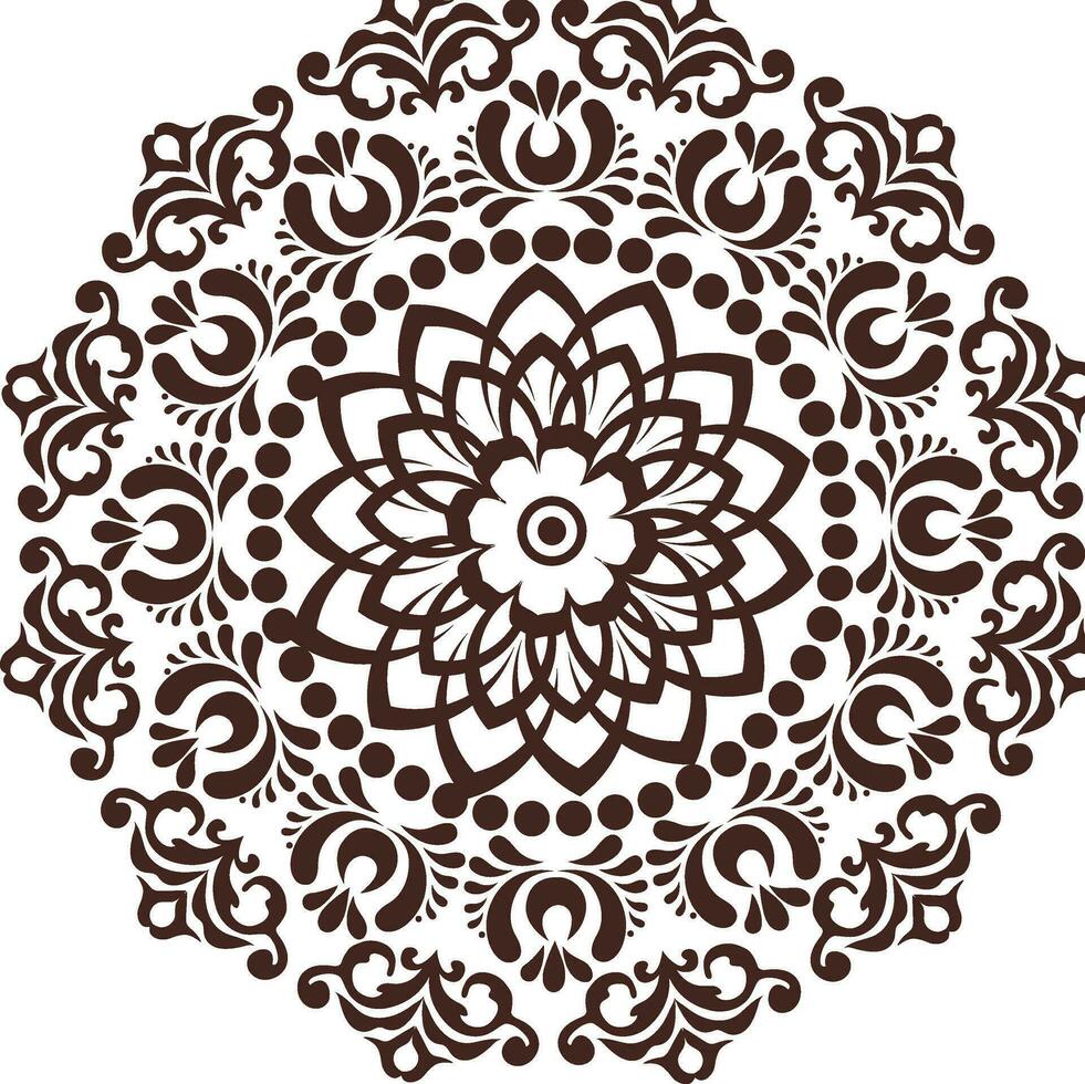 ilustración de hermosa floral diseño. vector