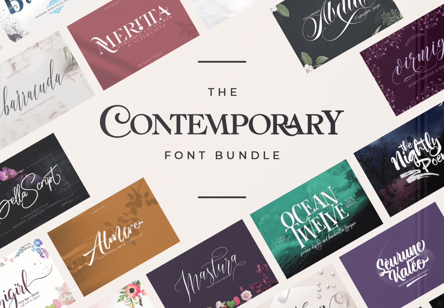 The Contemporary Font Bundle