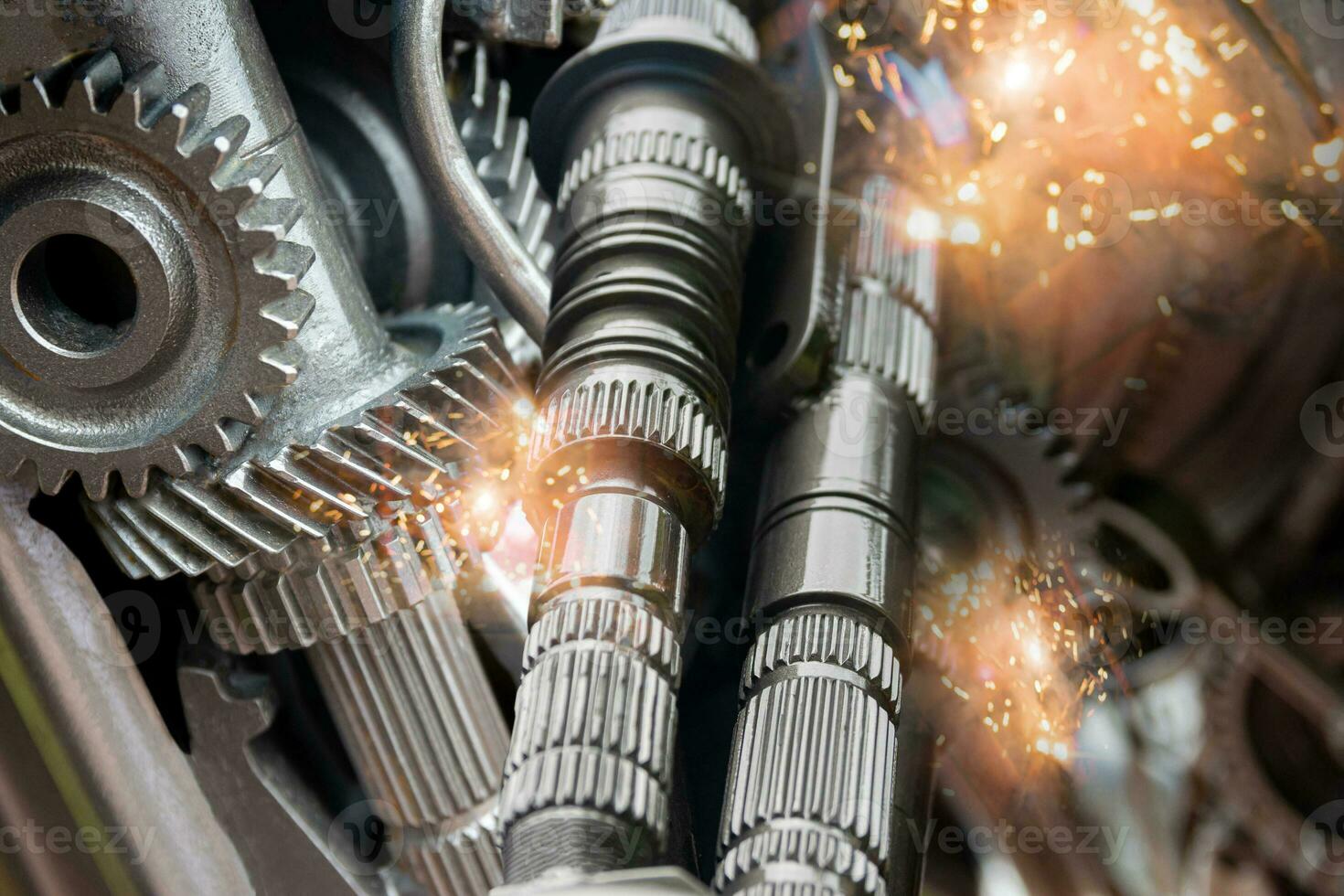 industry gears engineering and industry or concepts such mechanical transmissions photo