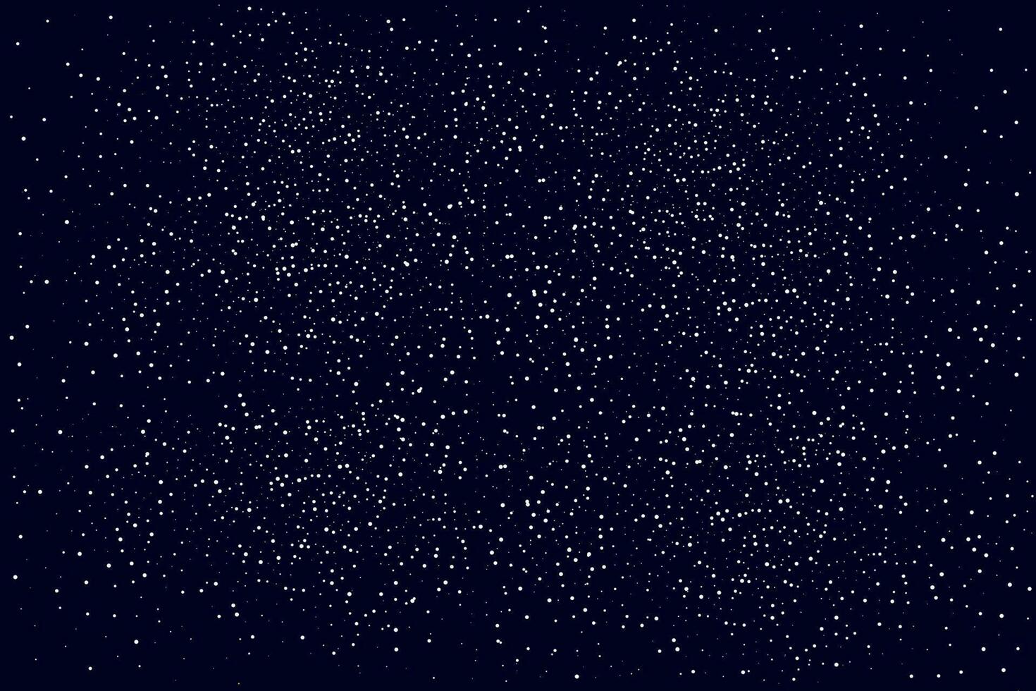 Vector blue background with white splashes. Small white dots on a blue background. Vector illustration
