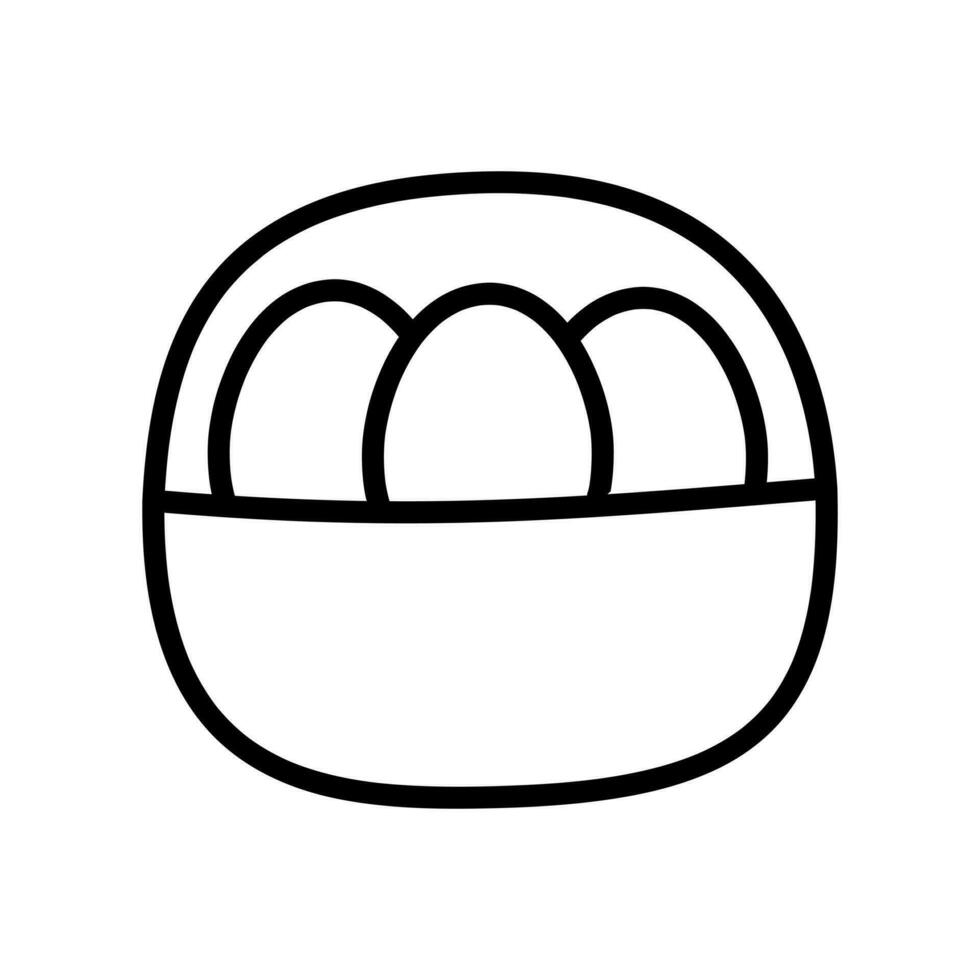 Eggs icon vector. fried eggs illustration sign. food symbol. chicken logo. vector