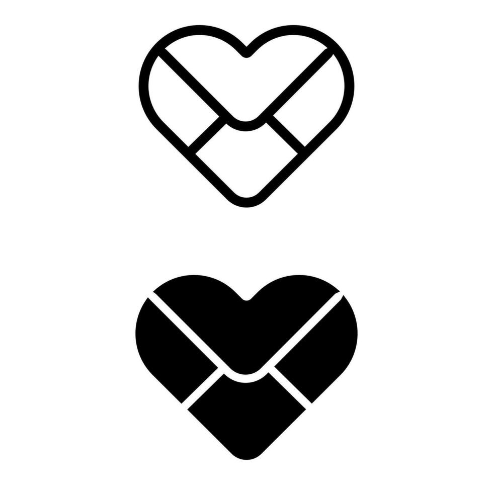 Mail icon vector set. post illustration sign collection. message symbol or logo.