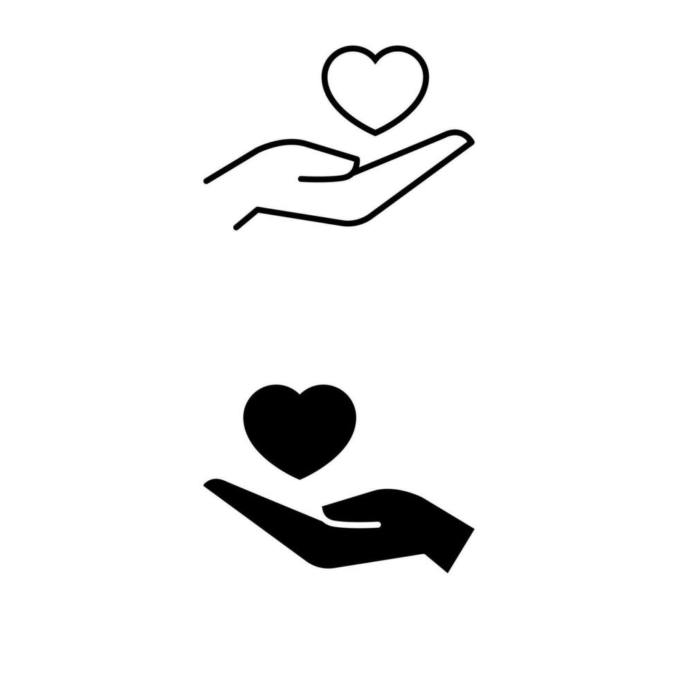 amor icono vector. relaciones ilustración signo. en línea Fechado símbolo o logo. vector