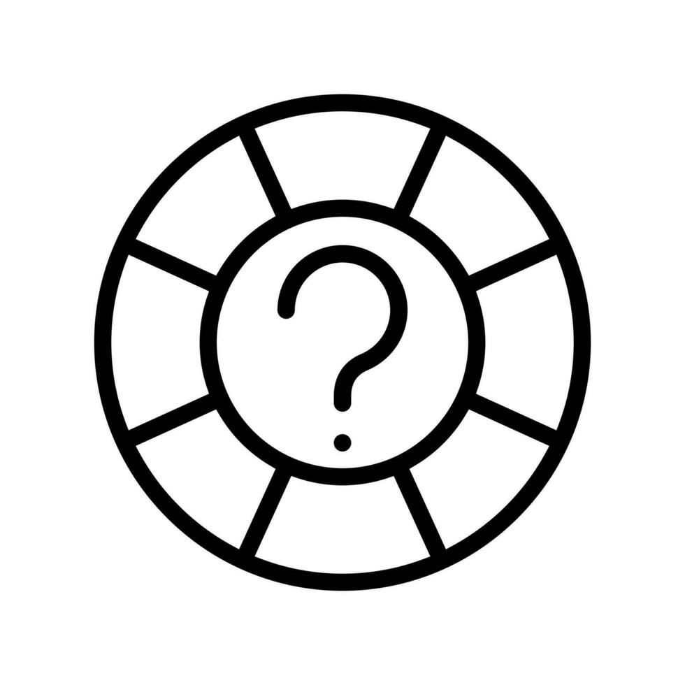 Question Related icon vector. faq illustration sign. answer symbol or logo. vector