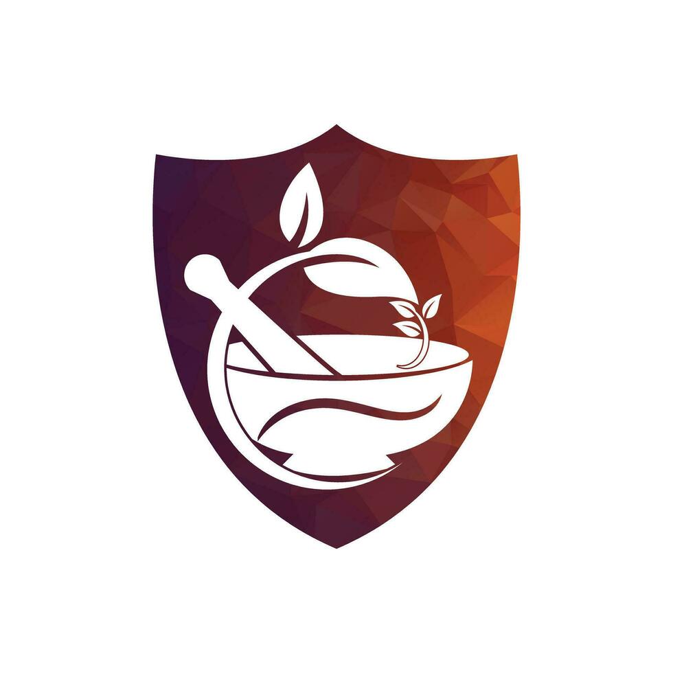 pharmacy logo icon vector template. herbal medicine logo.