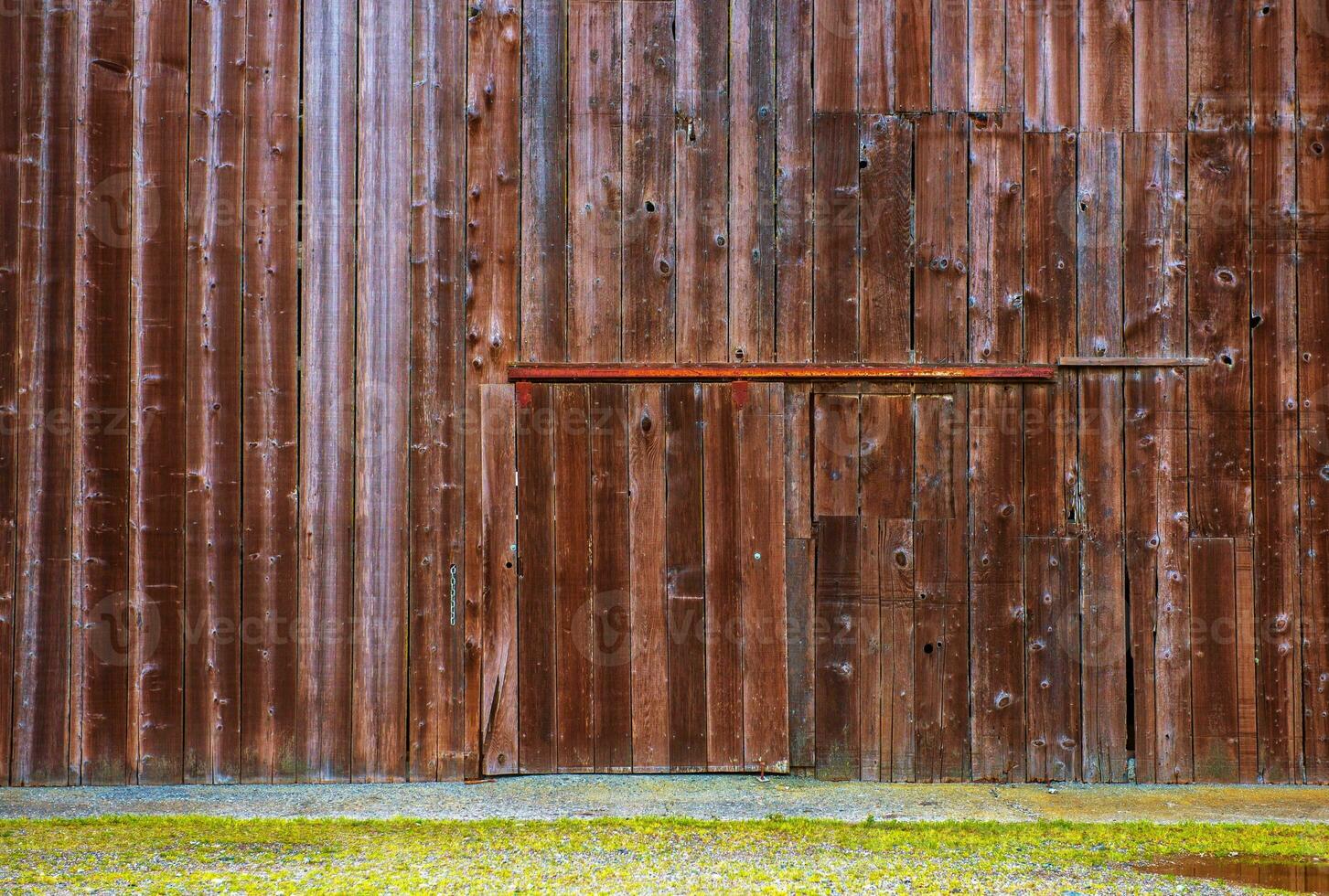 Old Barn Wooden Wall photo