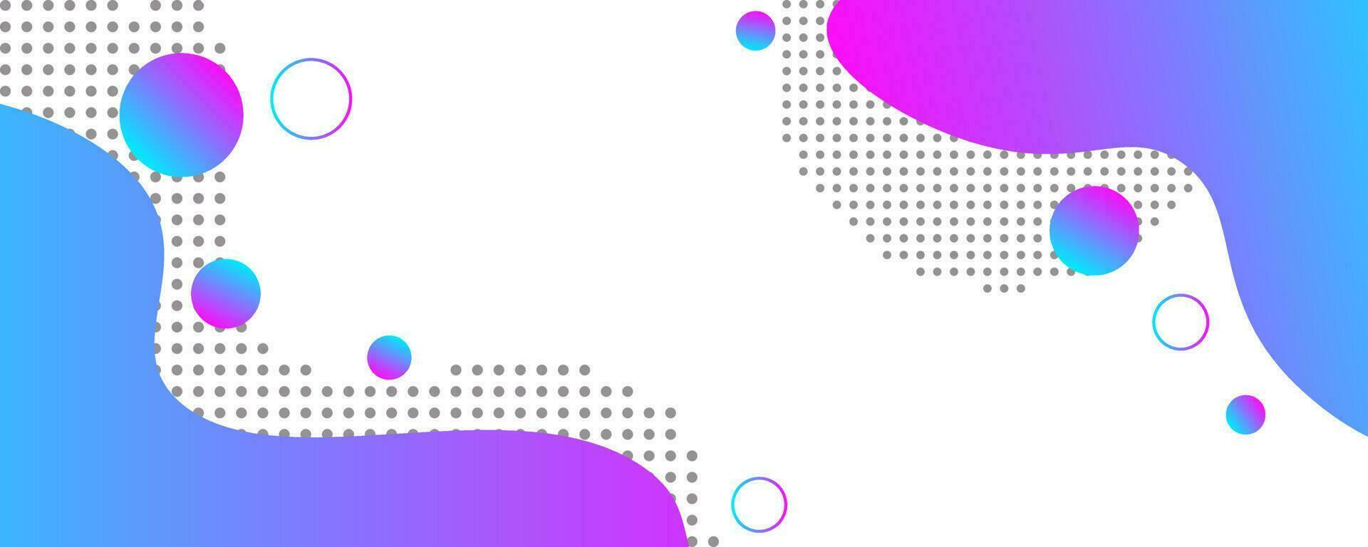 Abstract banner, blue purple gradient, vector. vector