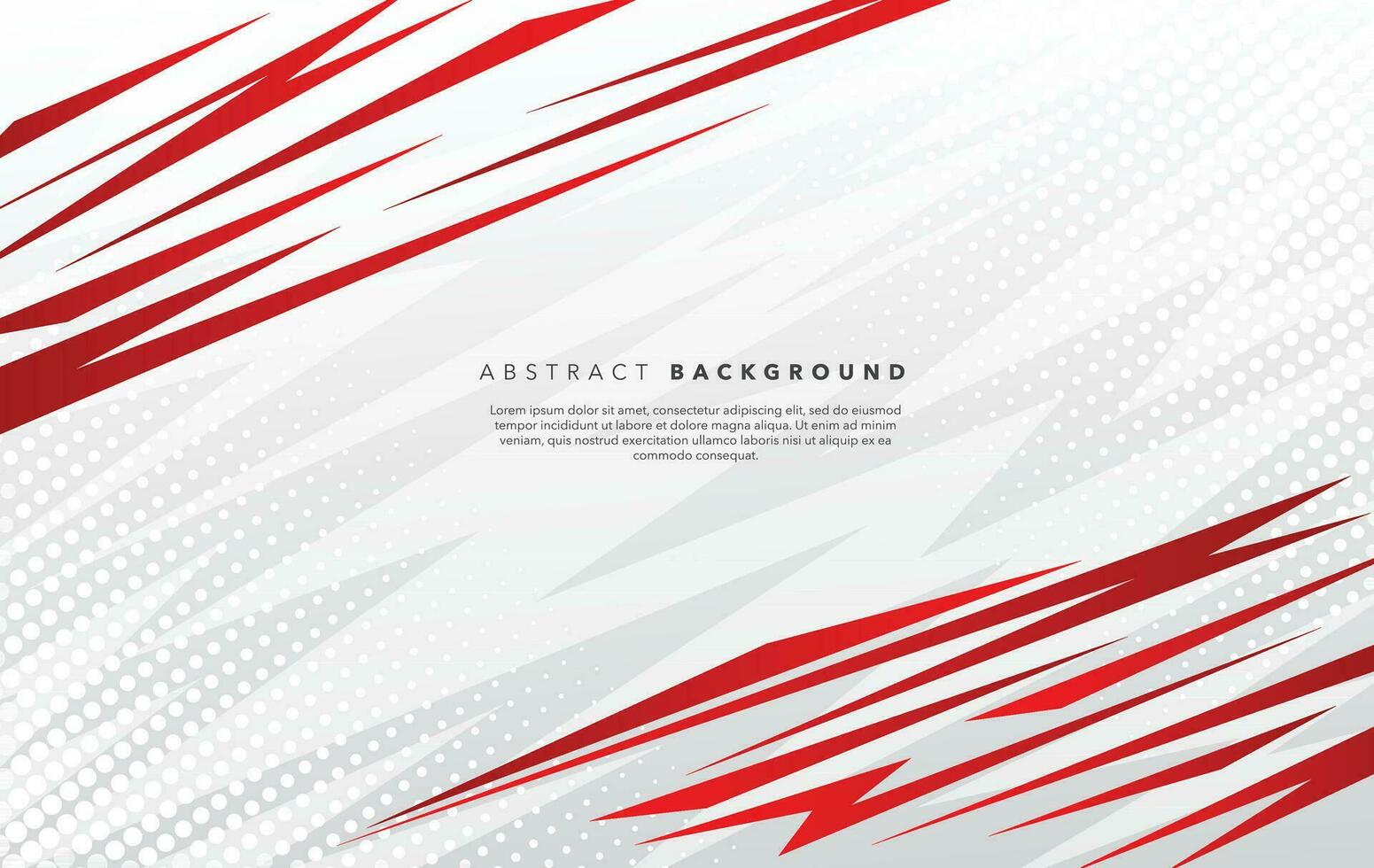 red white modern abstract background design vector