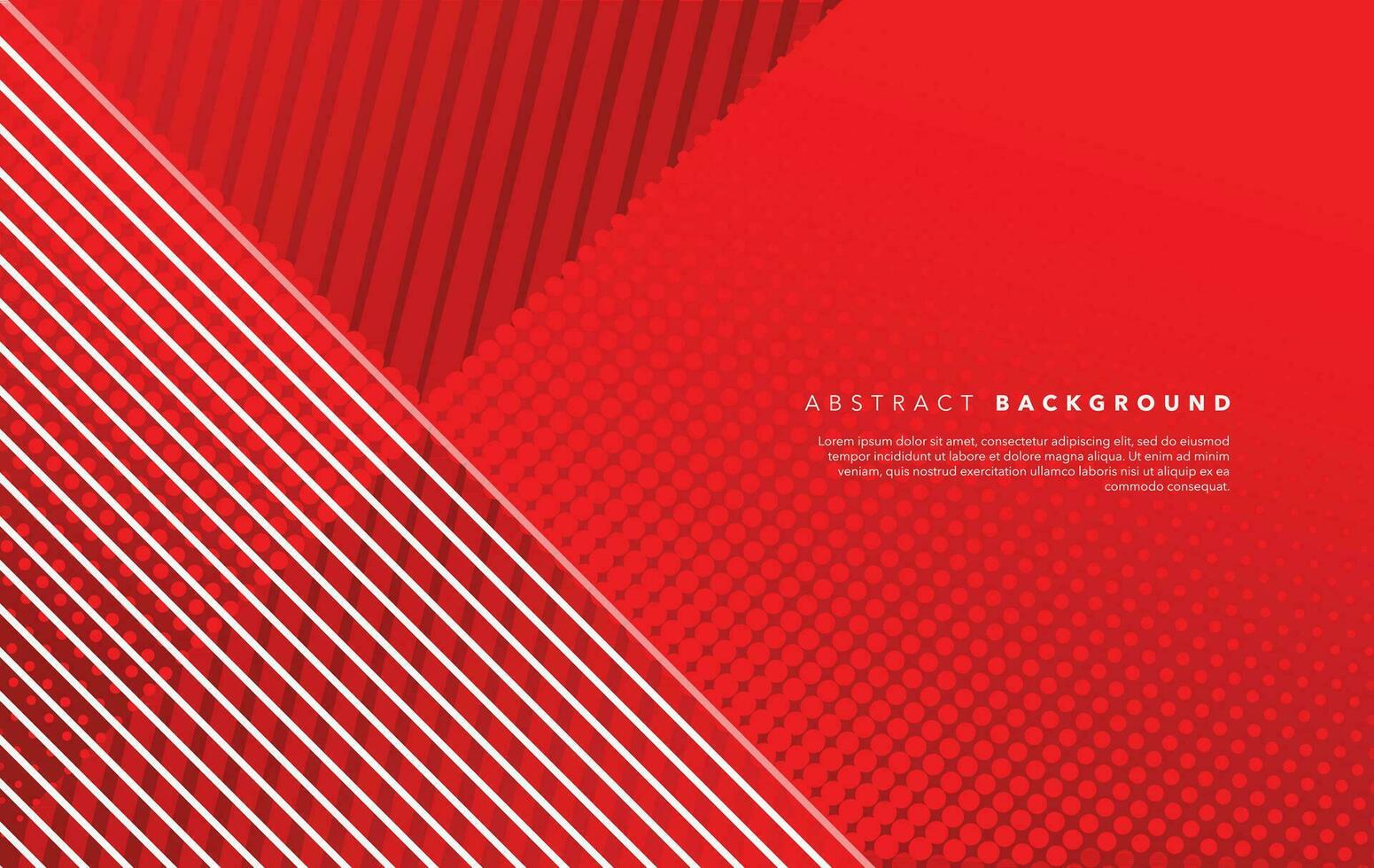 red white modern abstract background design vector