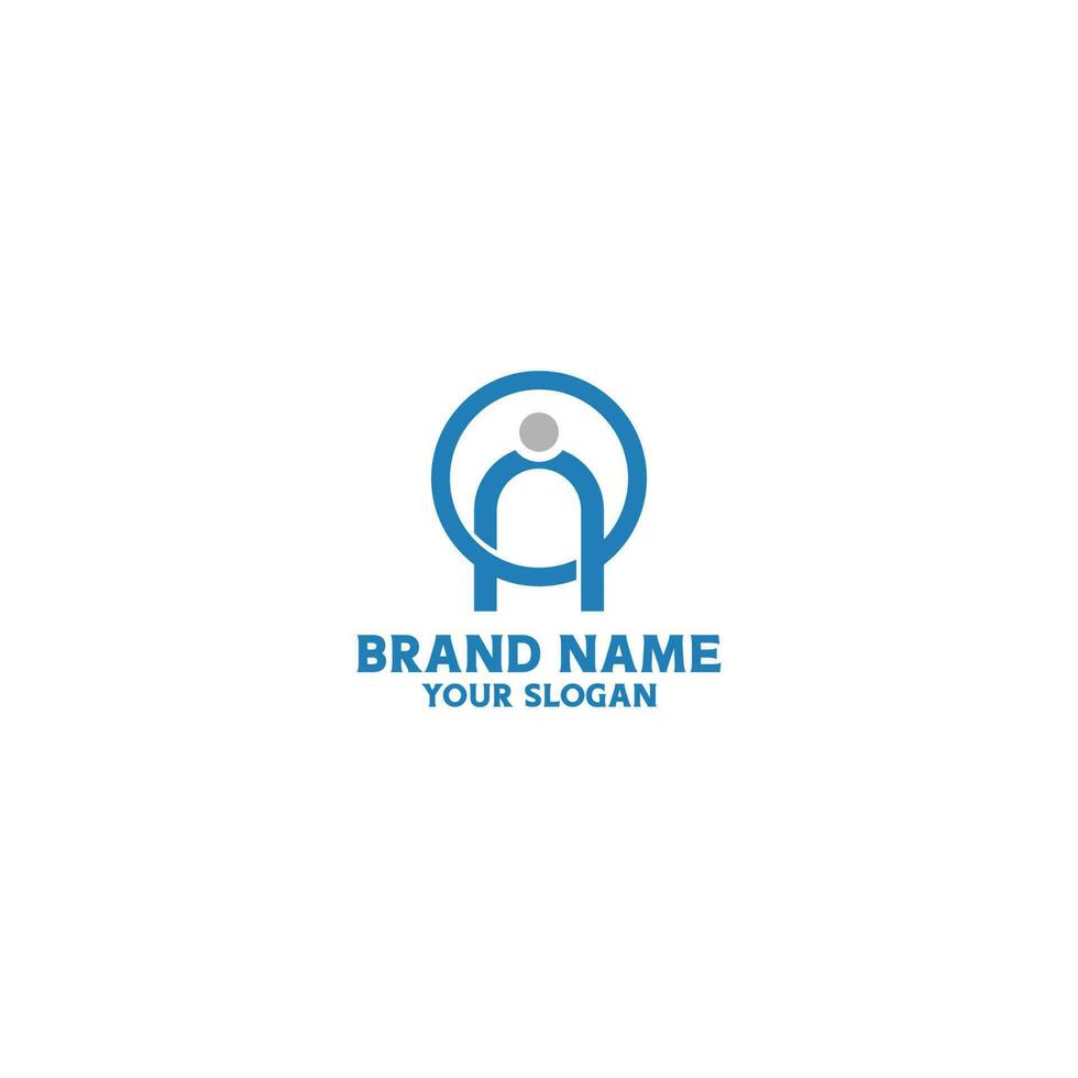 AO People Logo Design Vector