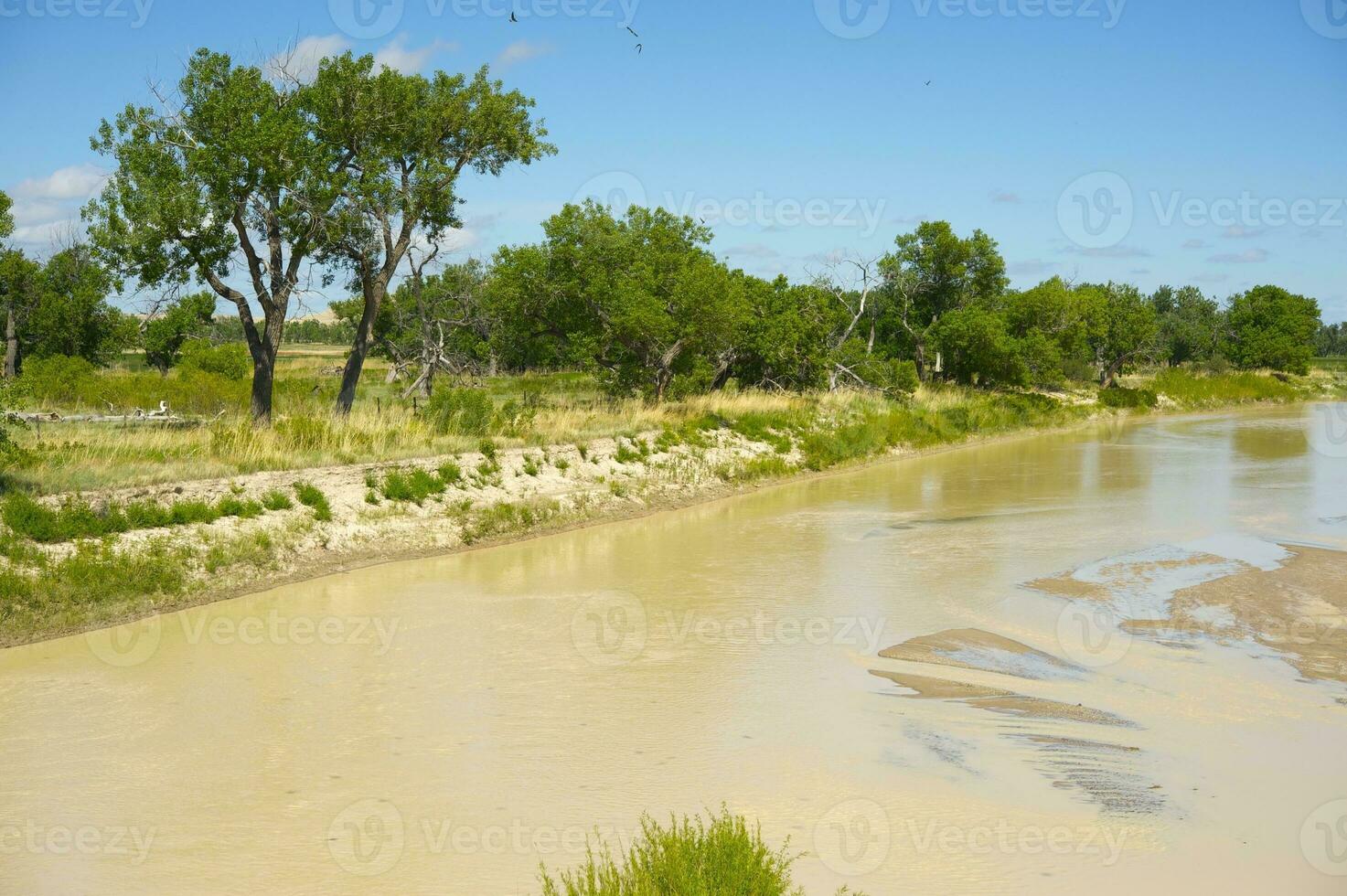 blanco río sur Dakota foto