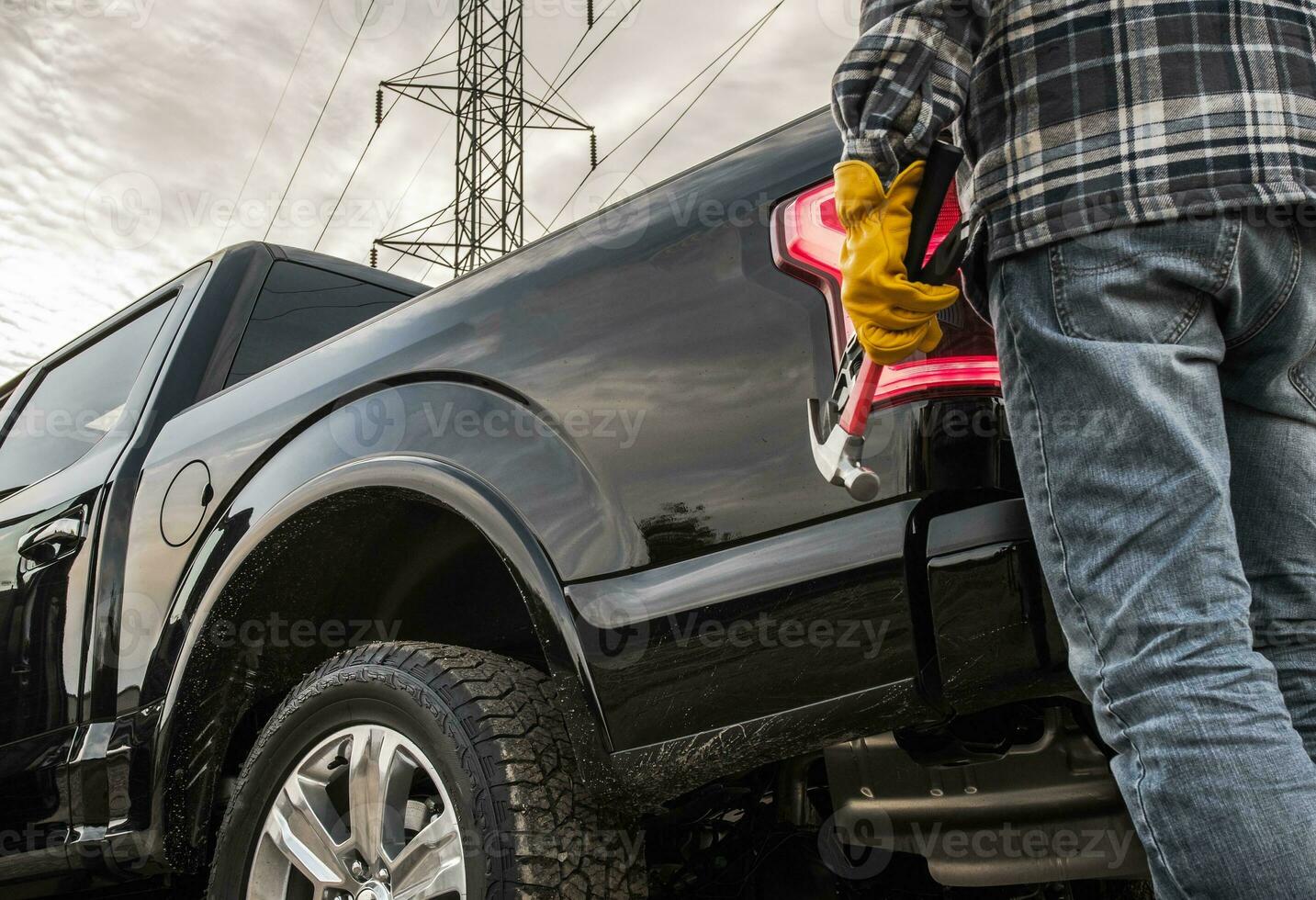 Contractor and His Truck photo