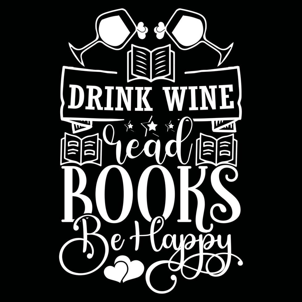 Wine And Book Design vector