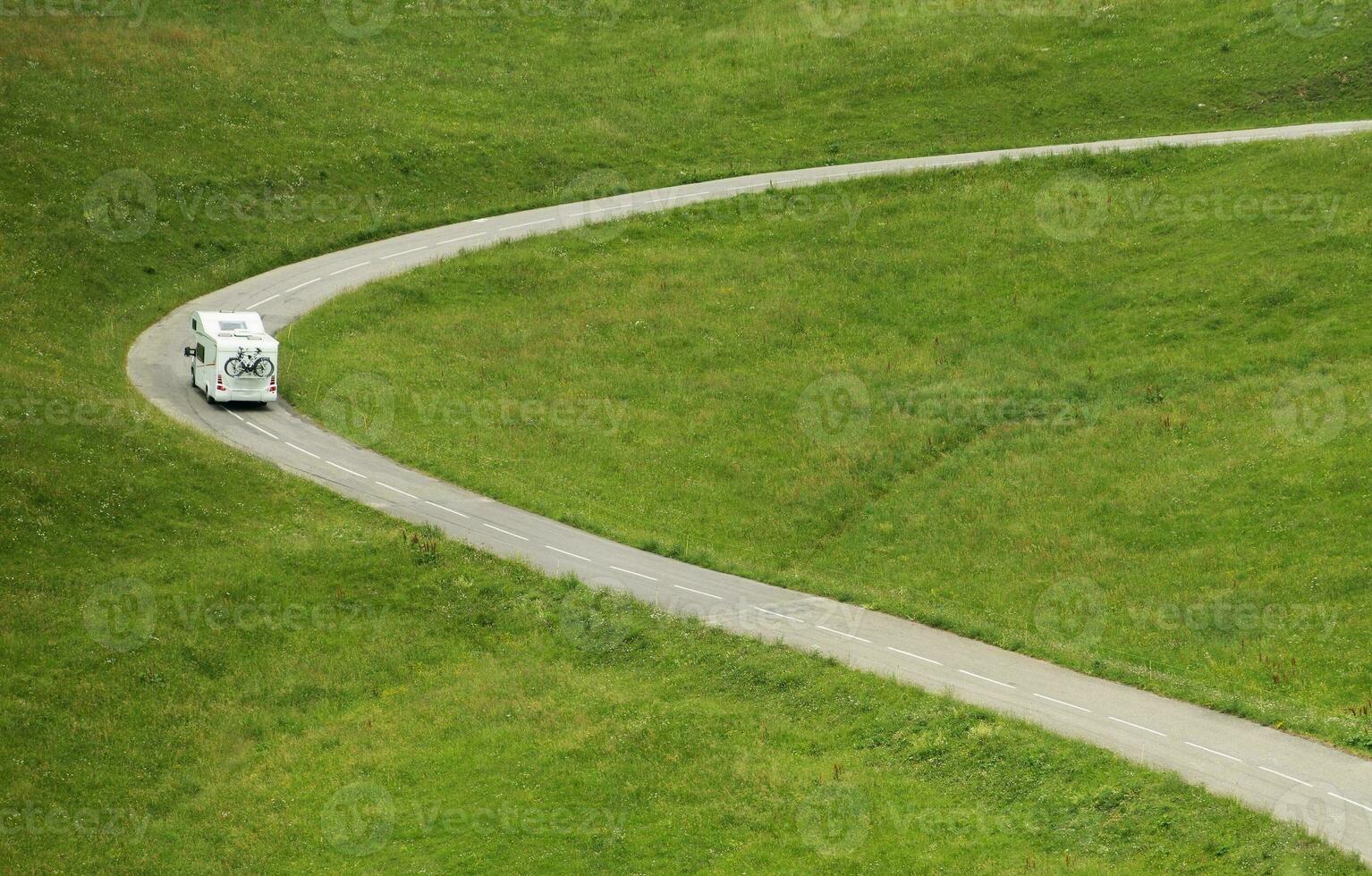 Vacation Road Trip in Camper photo