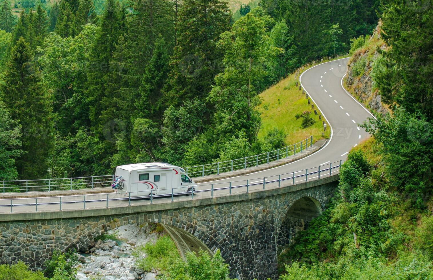 rv camper camioneta viaje foto