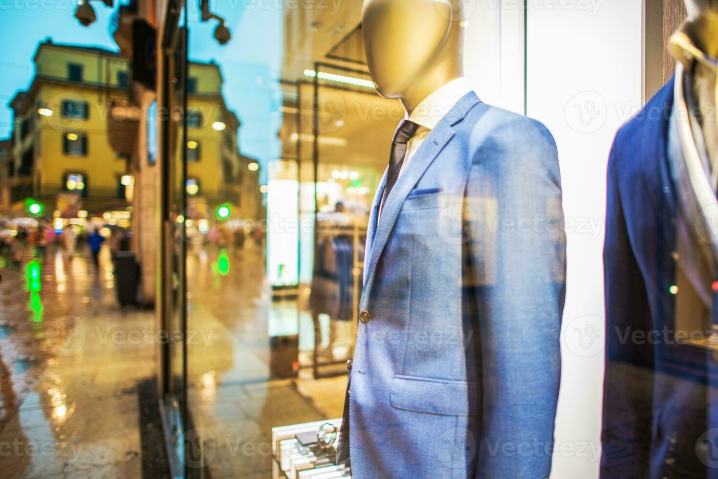 Expensive Suits Shopping photo