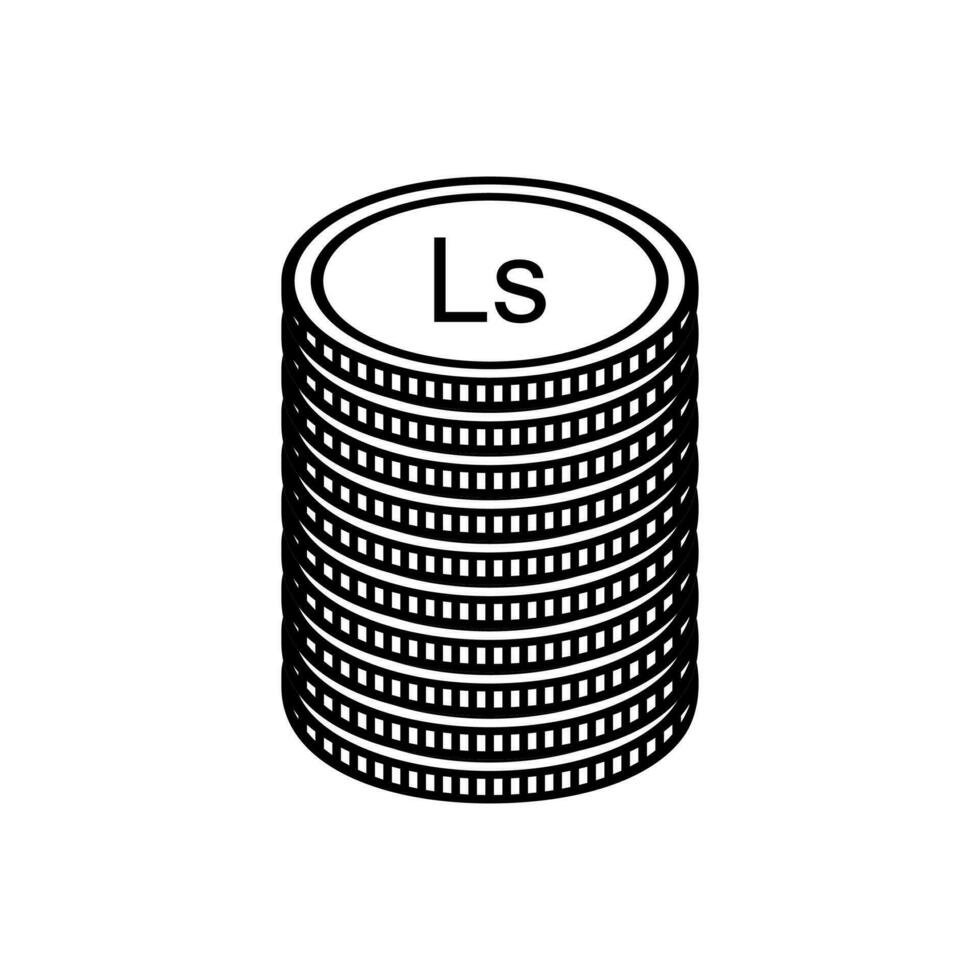 Latvia Currency Symbol, Latvian Lats Icon, LVL Sign. Vector Illustration