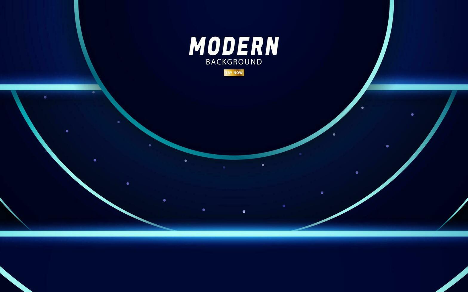 modern premium dark blue background banner design. Realistic light effect on dots textured background.technology concept,vector illustration. vector
