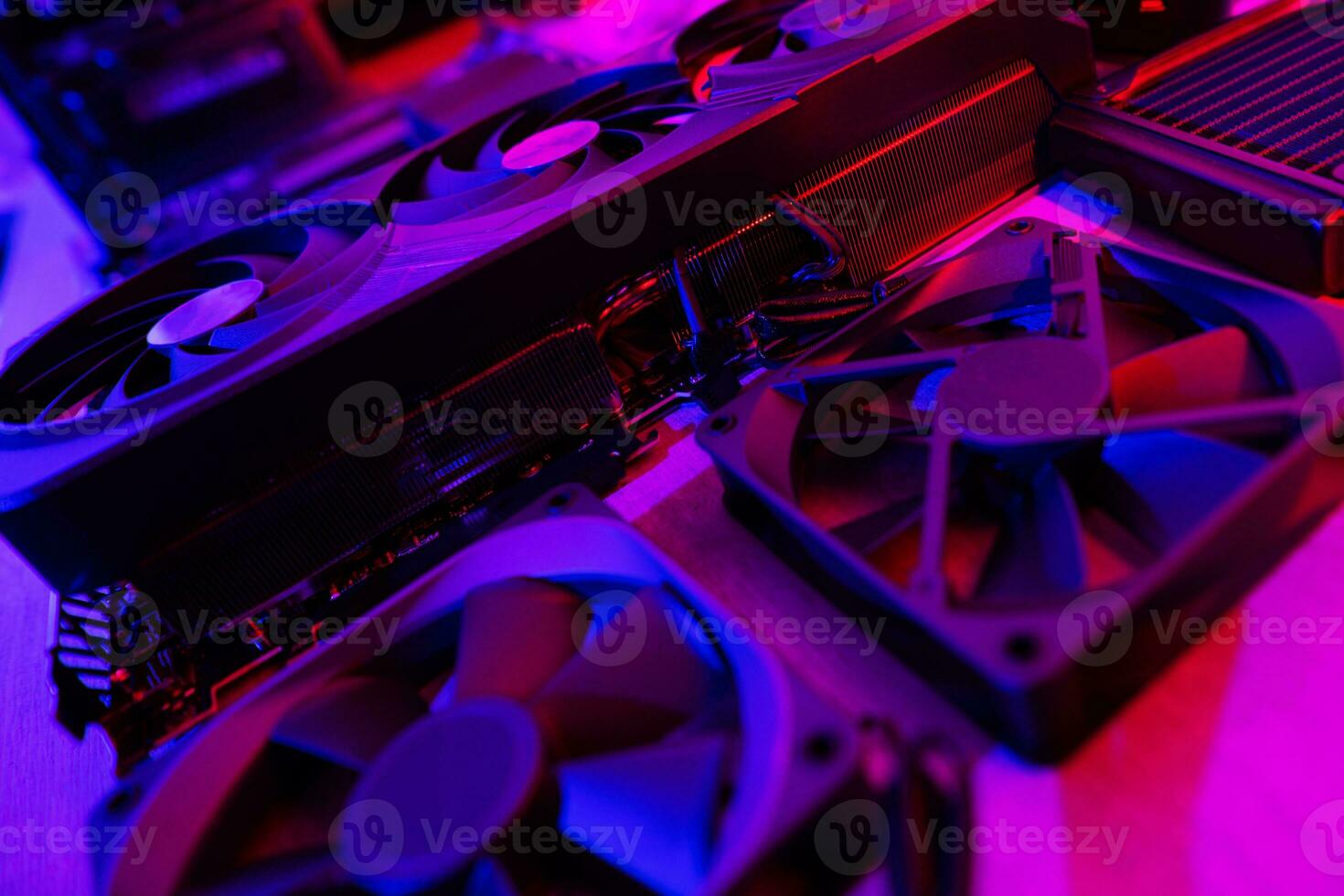 Computer Radiators and Liquid Cooling Systems 24611037 Stock Photo at