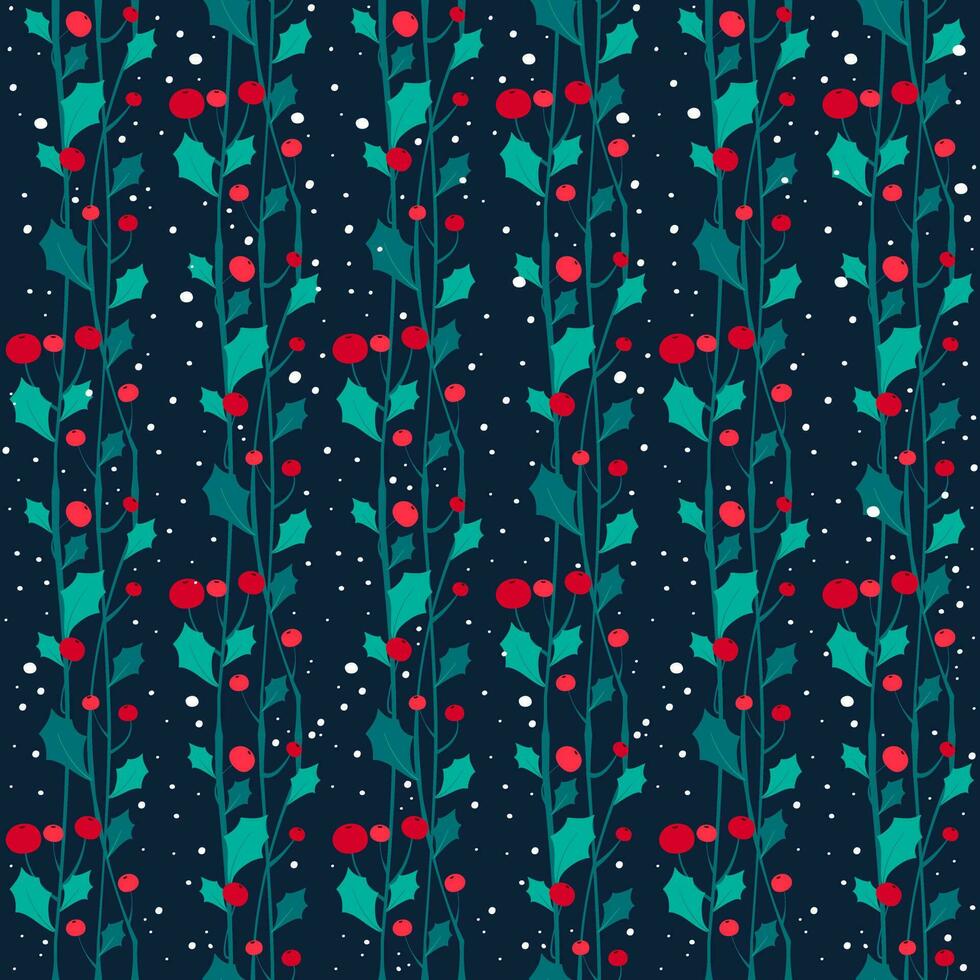 Christmas mood seamless pattern vector illustration design print