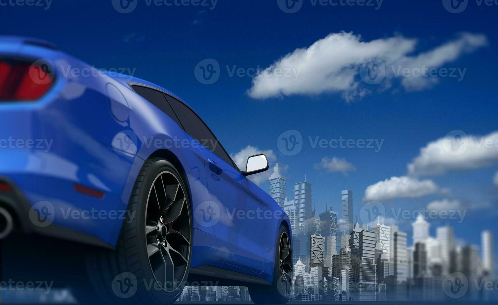 Concept Car and the Skyline photo