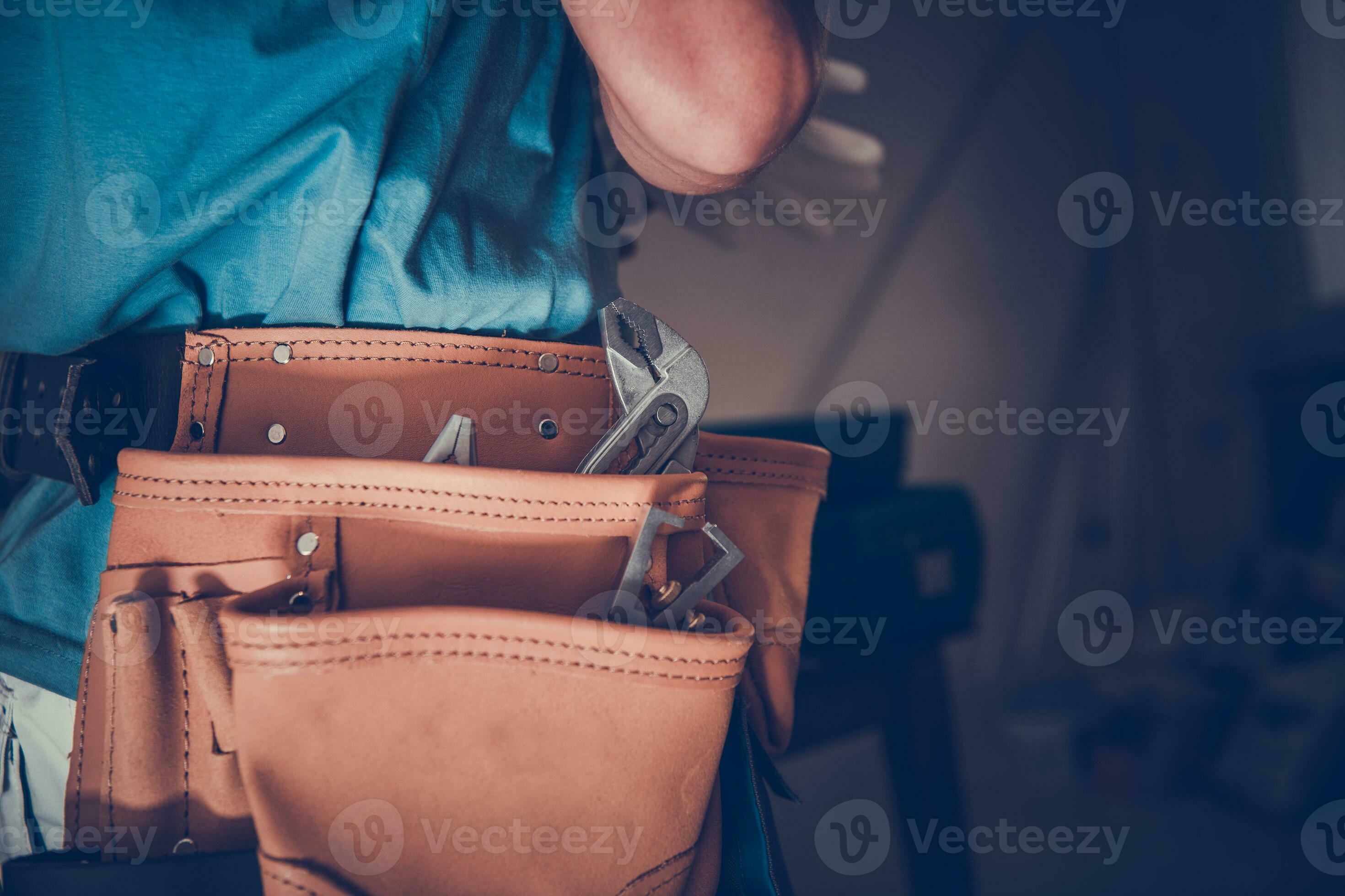 Leather Tool Belt 24611859 Stock Photo at Vecteezy