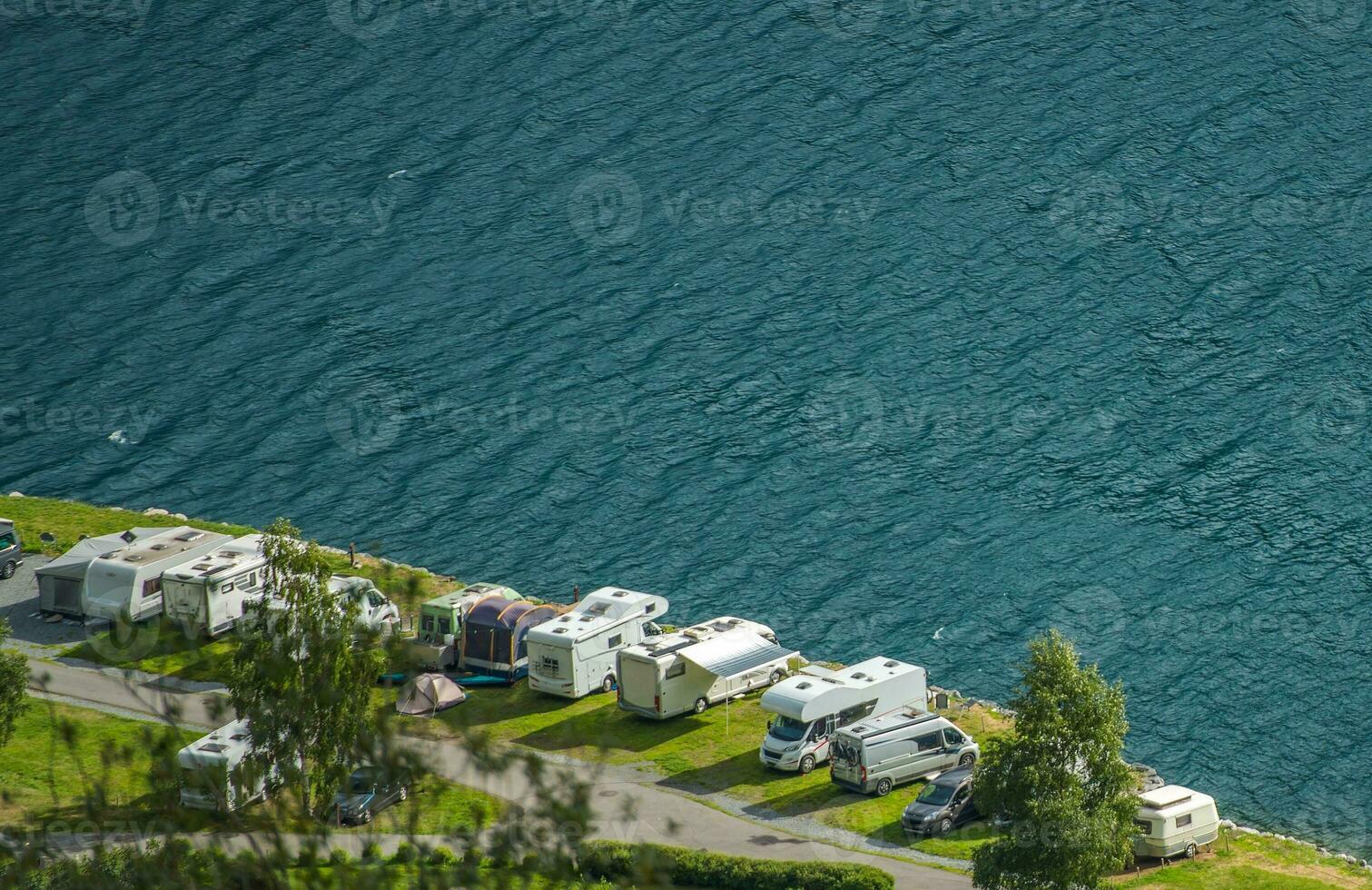 frente al mar rv parque foto