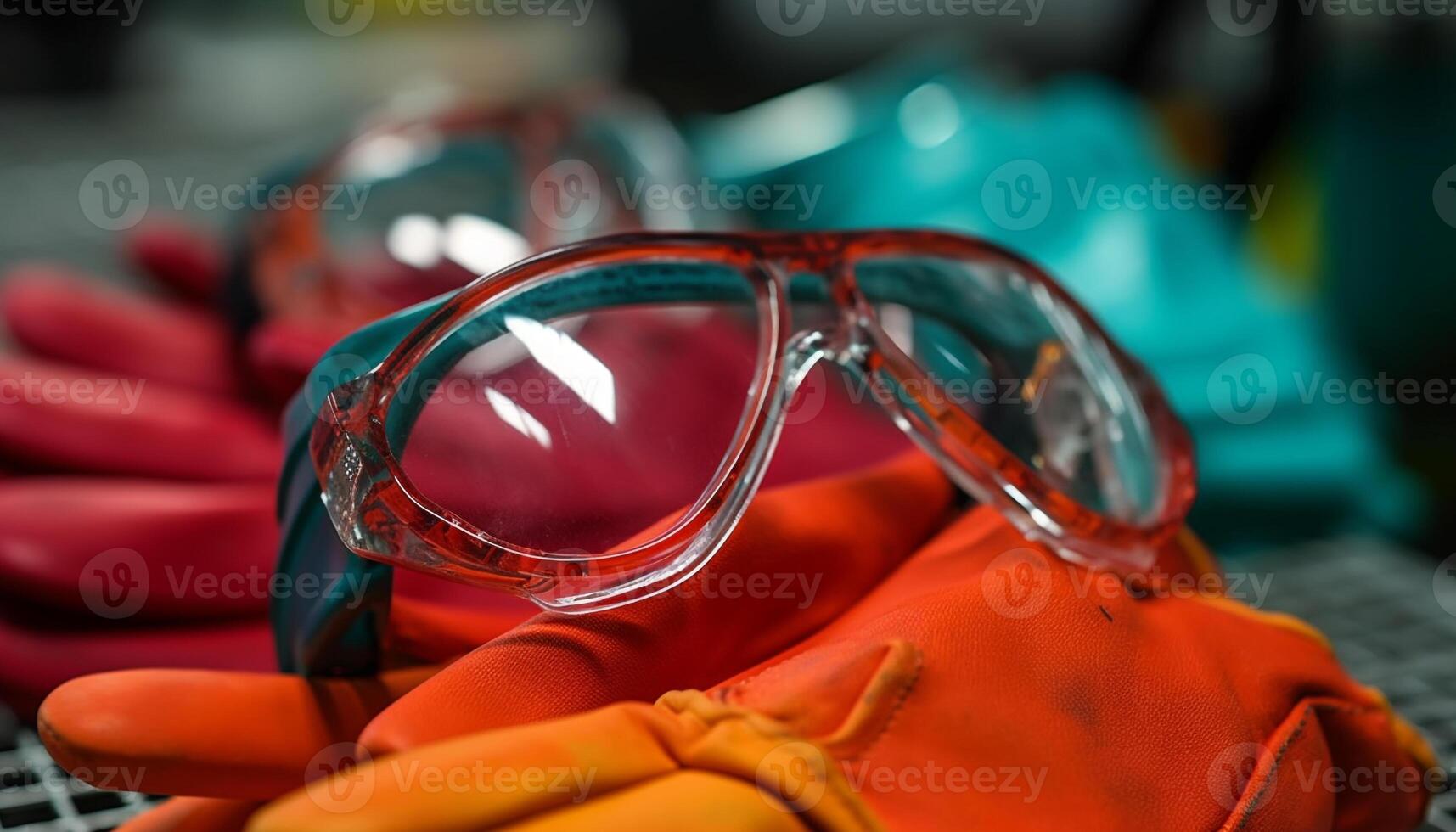 Summer fun Men snorkeling with protective eyewear in tropical water generated by AI photo
