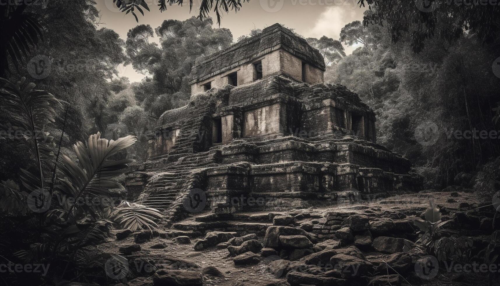 antiguo restos de angkor, un famoso viaje destino para arqueología generado por ai foto