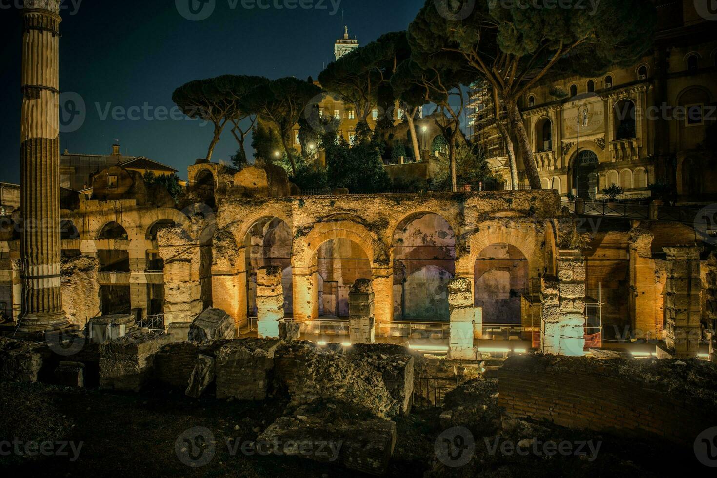 Rome Roman Forum Ruins photo