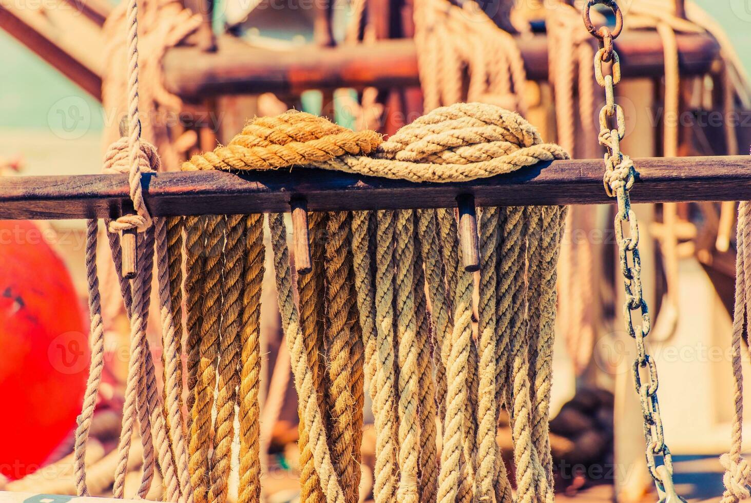 Yacht Mooring Rope photo