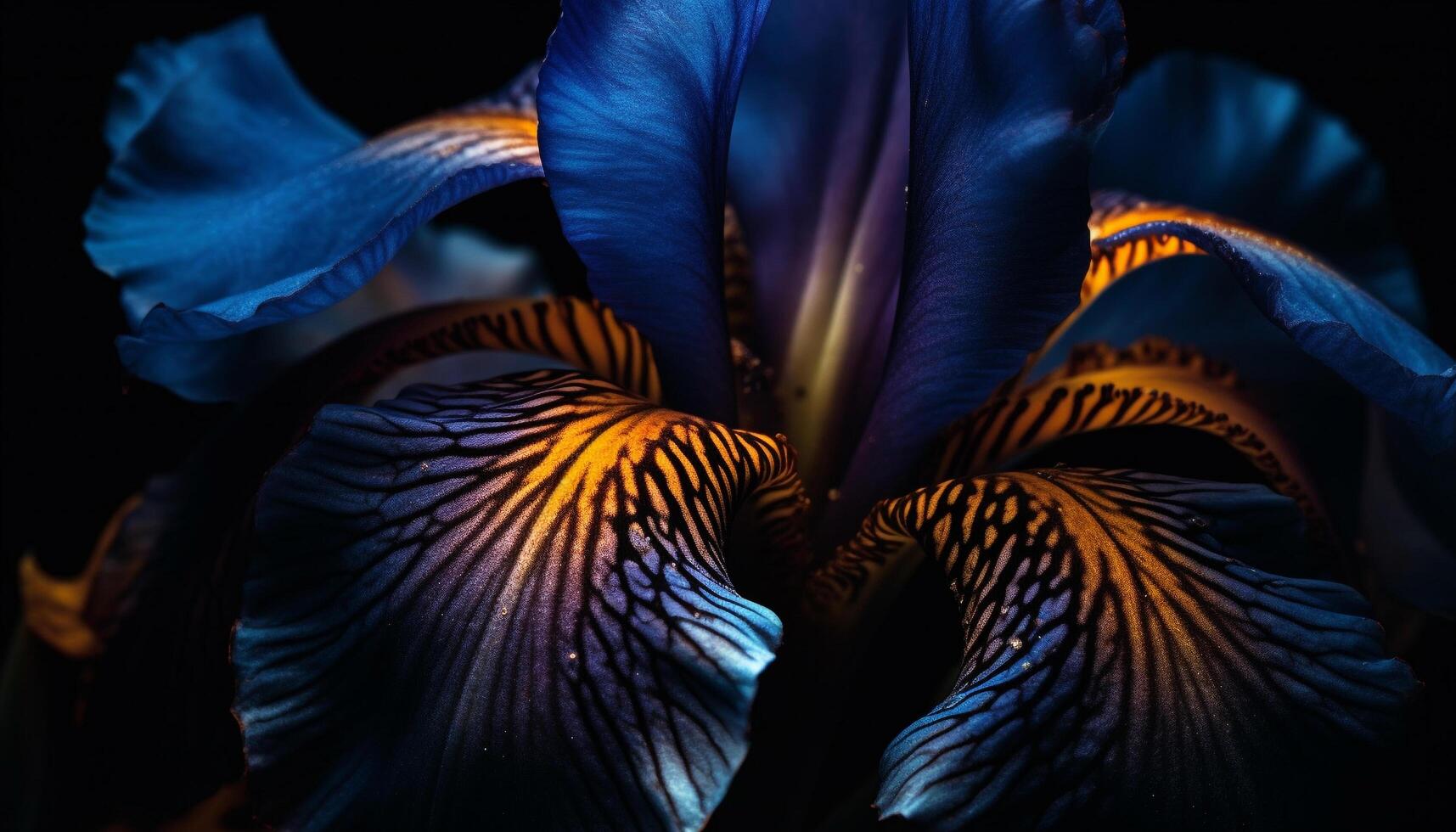 Vibrant underwater beauty single flower amidst sea life and fish generated by AI photo